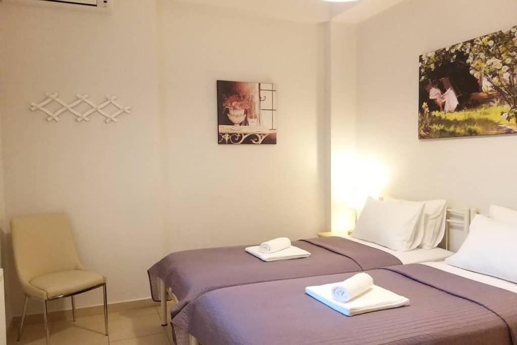 Modern and independent apartment 83 m2, with garden, 5min to the beach and the city center