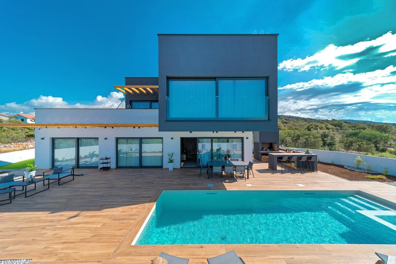 Hotel Luxury villa Indigo with swimming pool, sauna and jacuzzi in Kanica - Rogoznica - Image 1