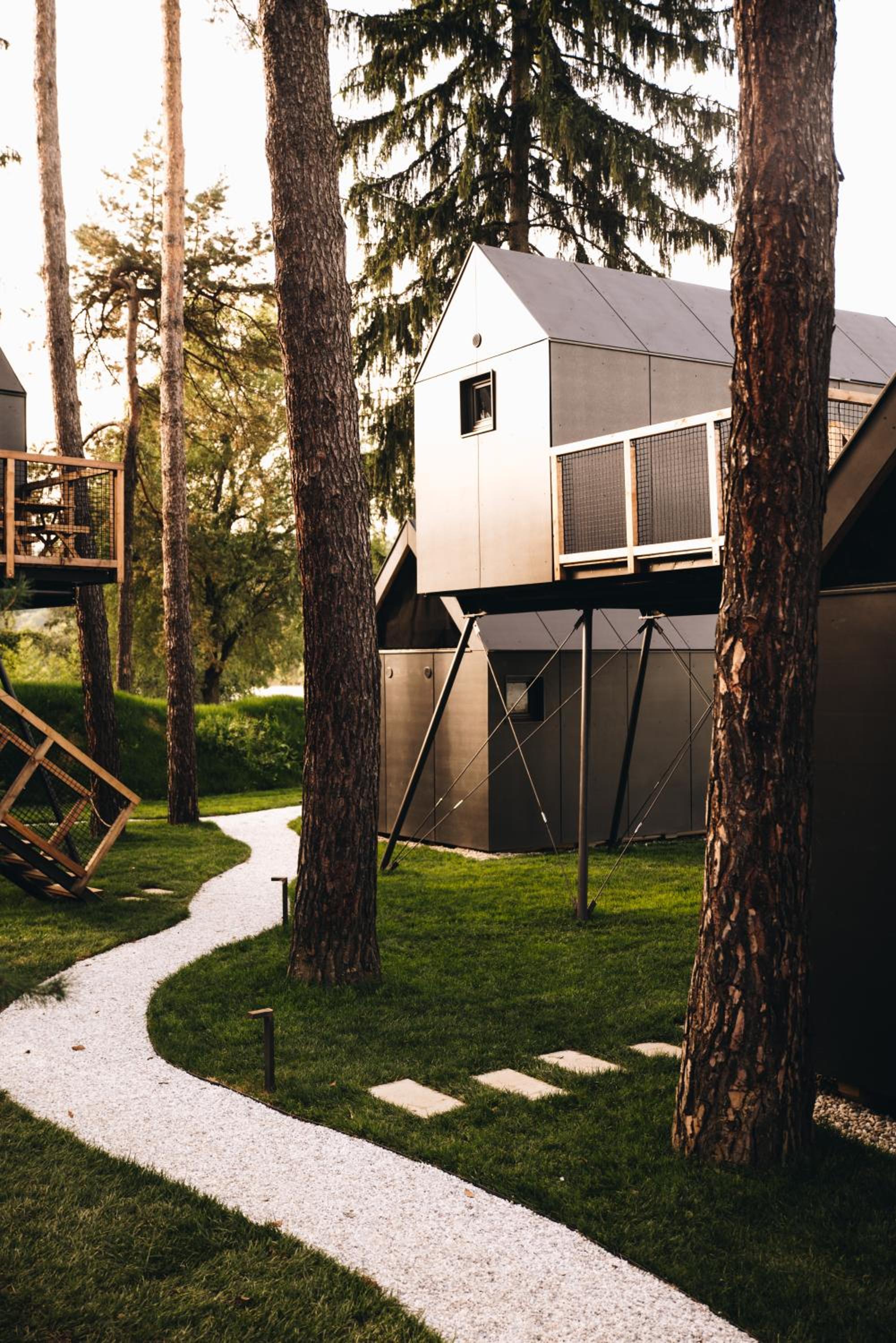 Luxury glamping Chocolate village