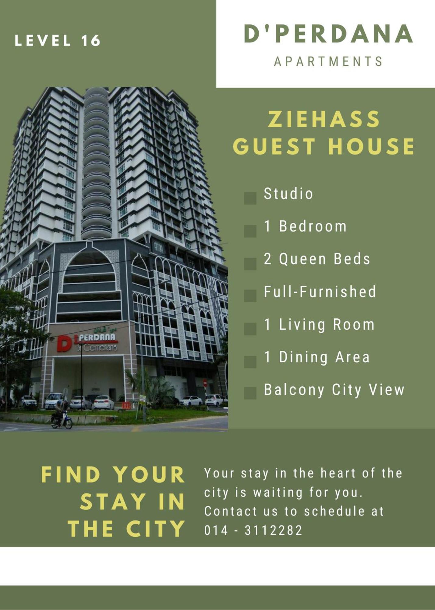 Ziehass Homestay D'Perdana Apartment photo 7