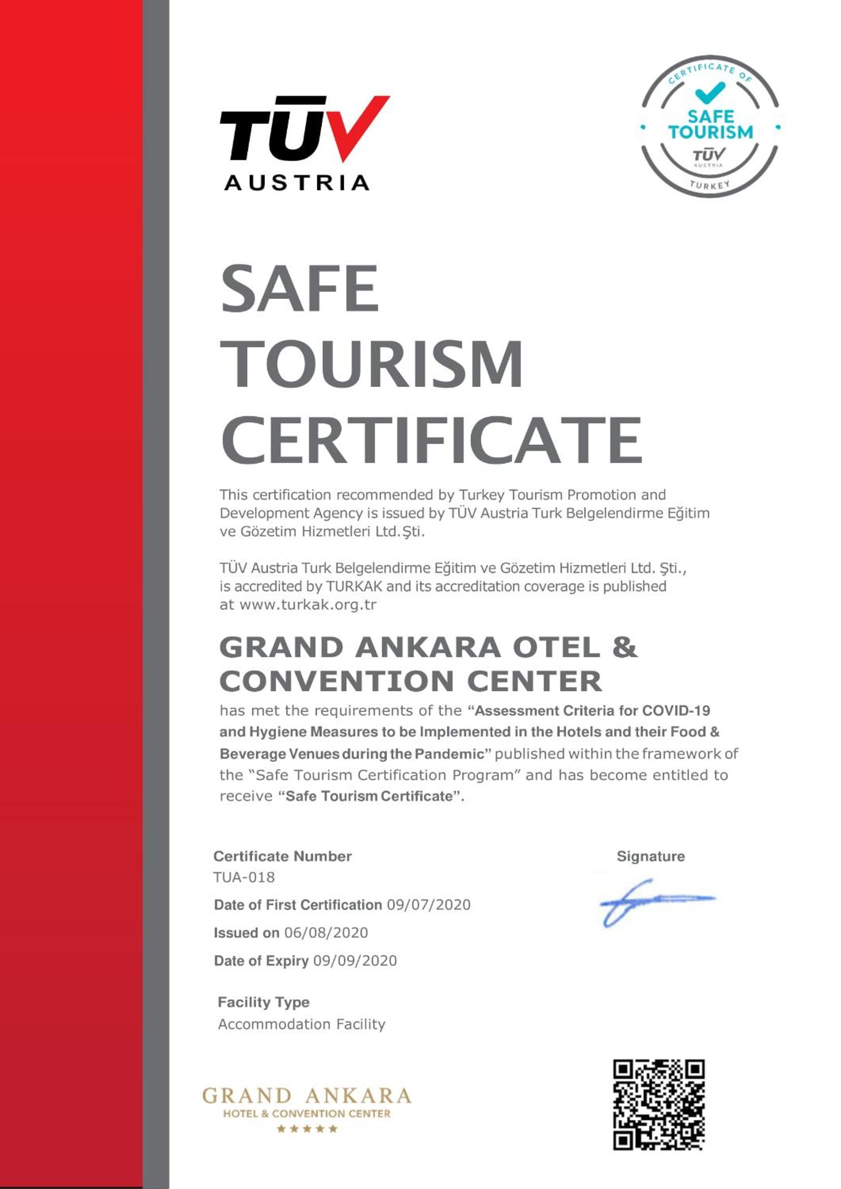 Grand Ankara Hotel Convention Center - Image 28