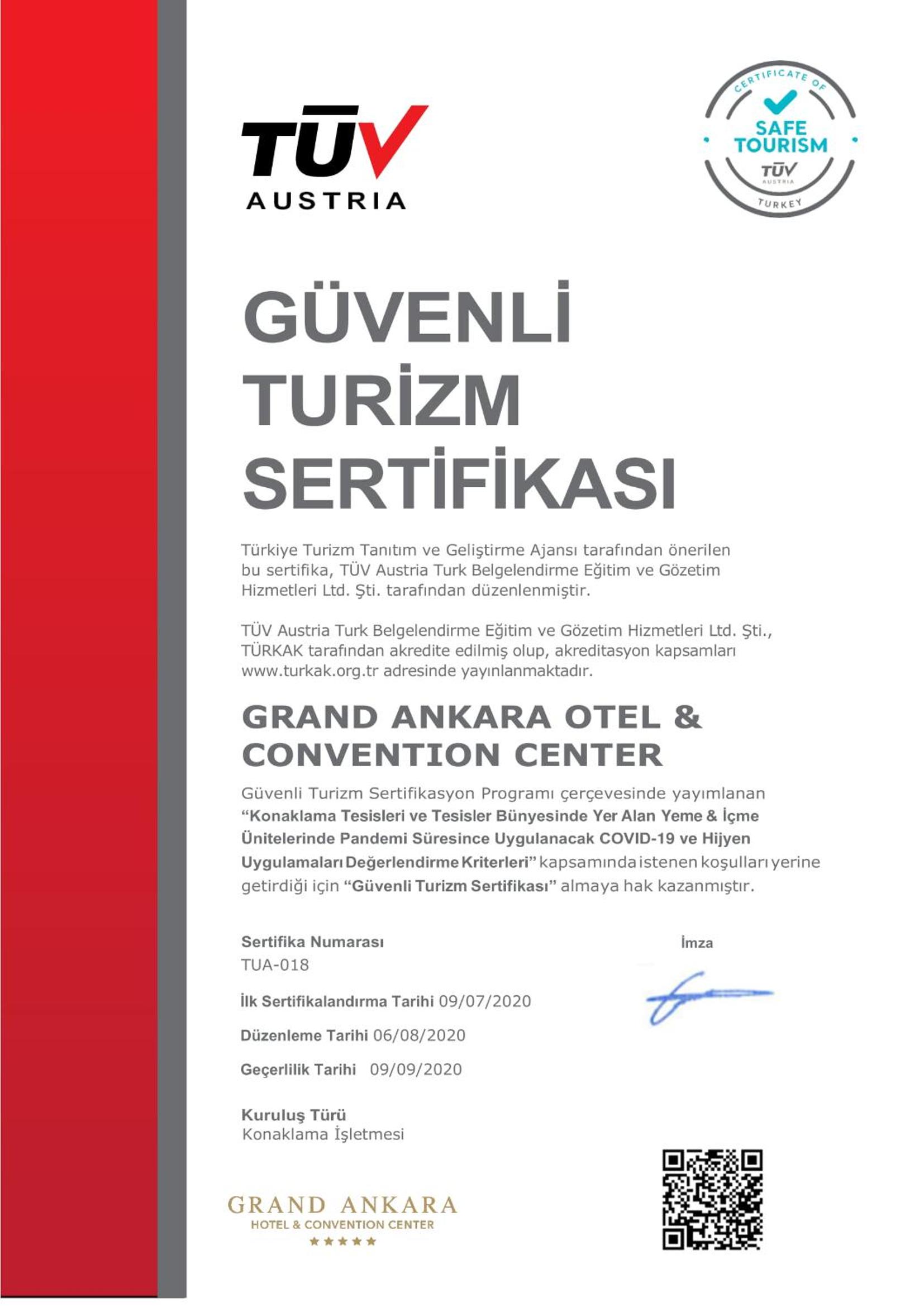 Grand Ankara Hotel Convention Center - Image 29