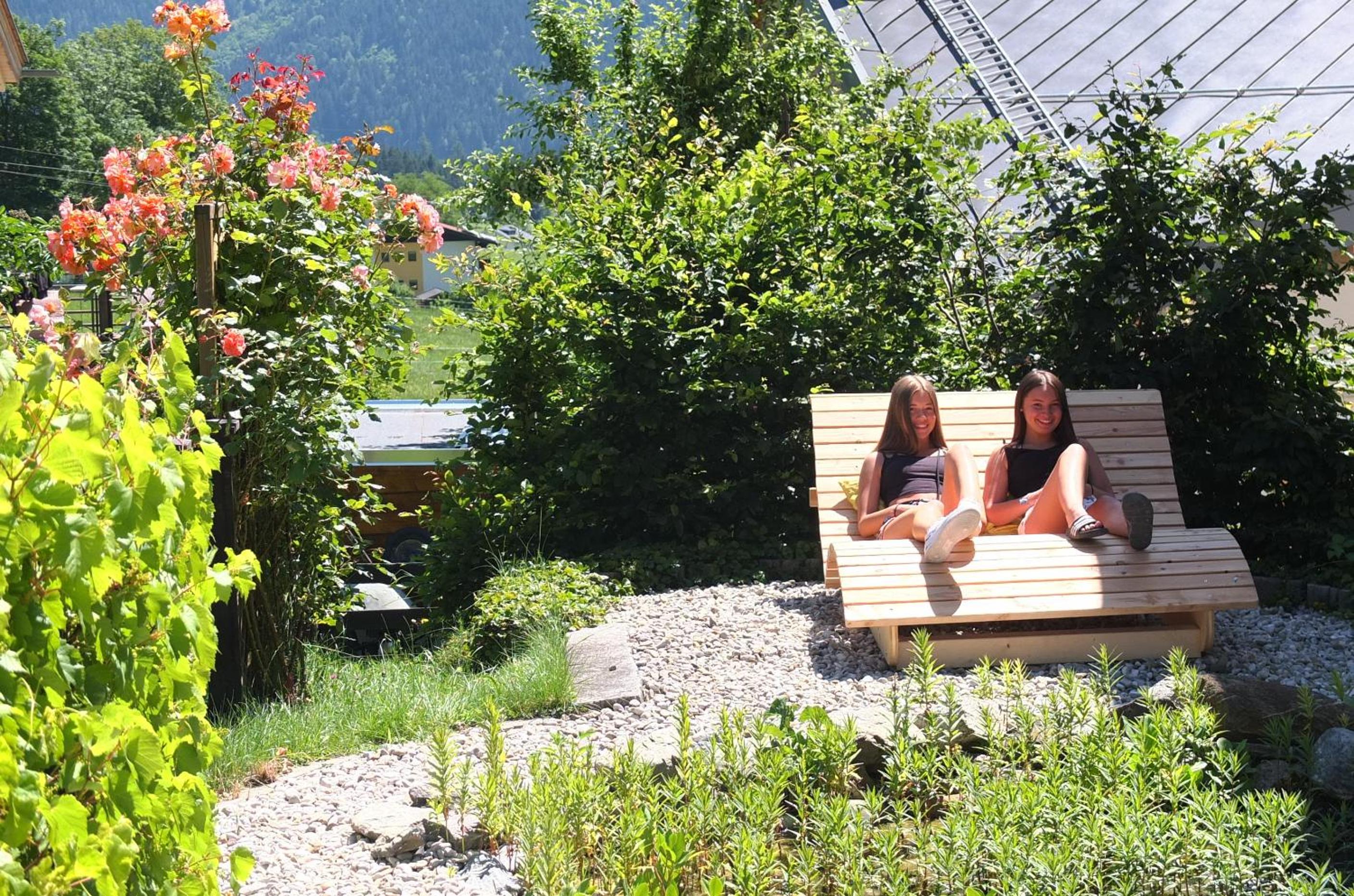 Penthousewohnung mit Garten Sauna Pool