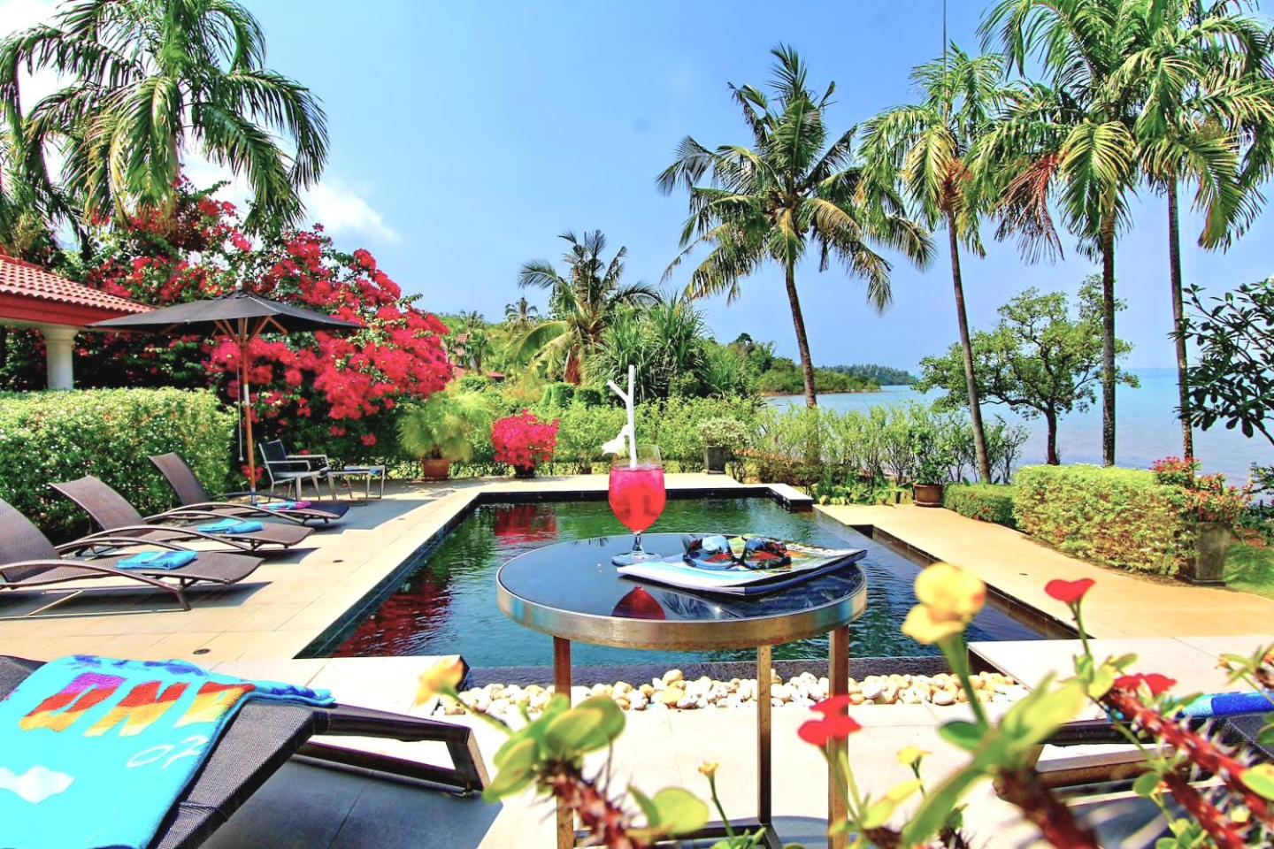Koh Chang Beach Front 5 Bedroom Villa view 2