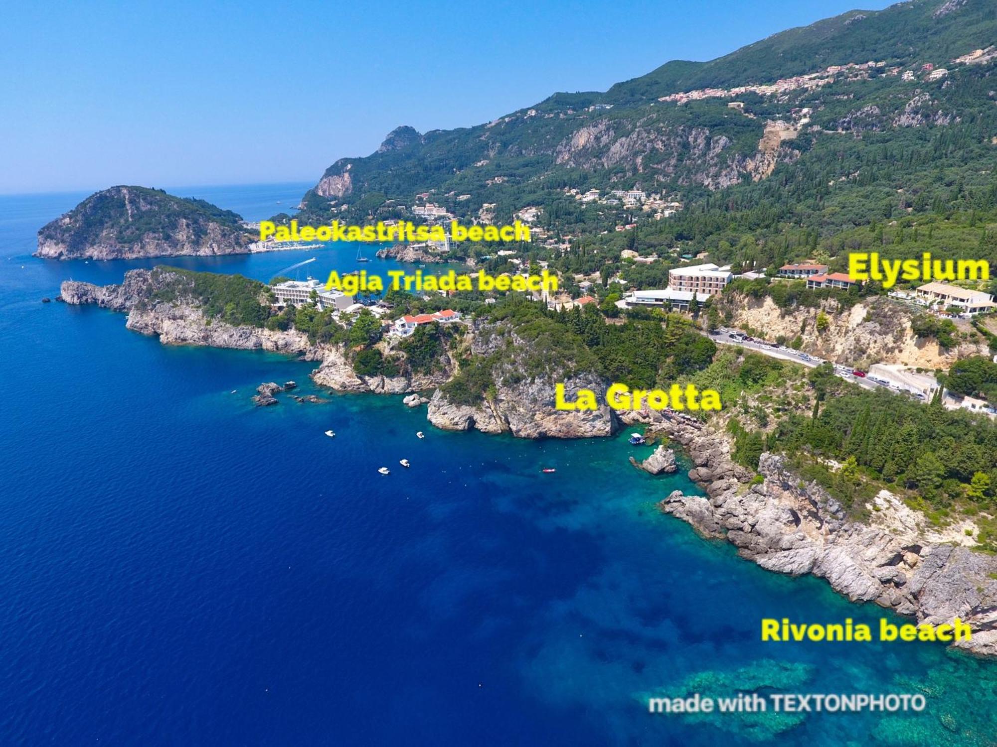 Elysium Apartments Corfu view 2
