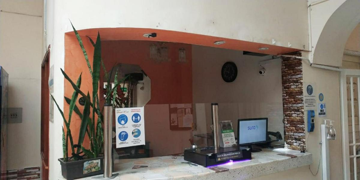 hotel reception