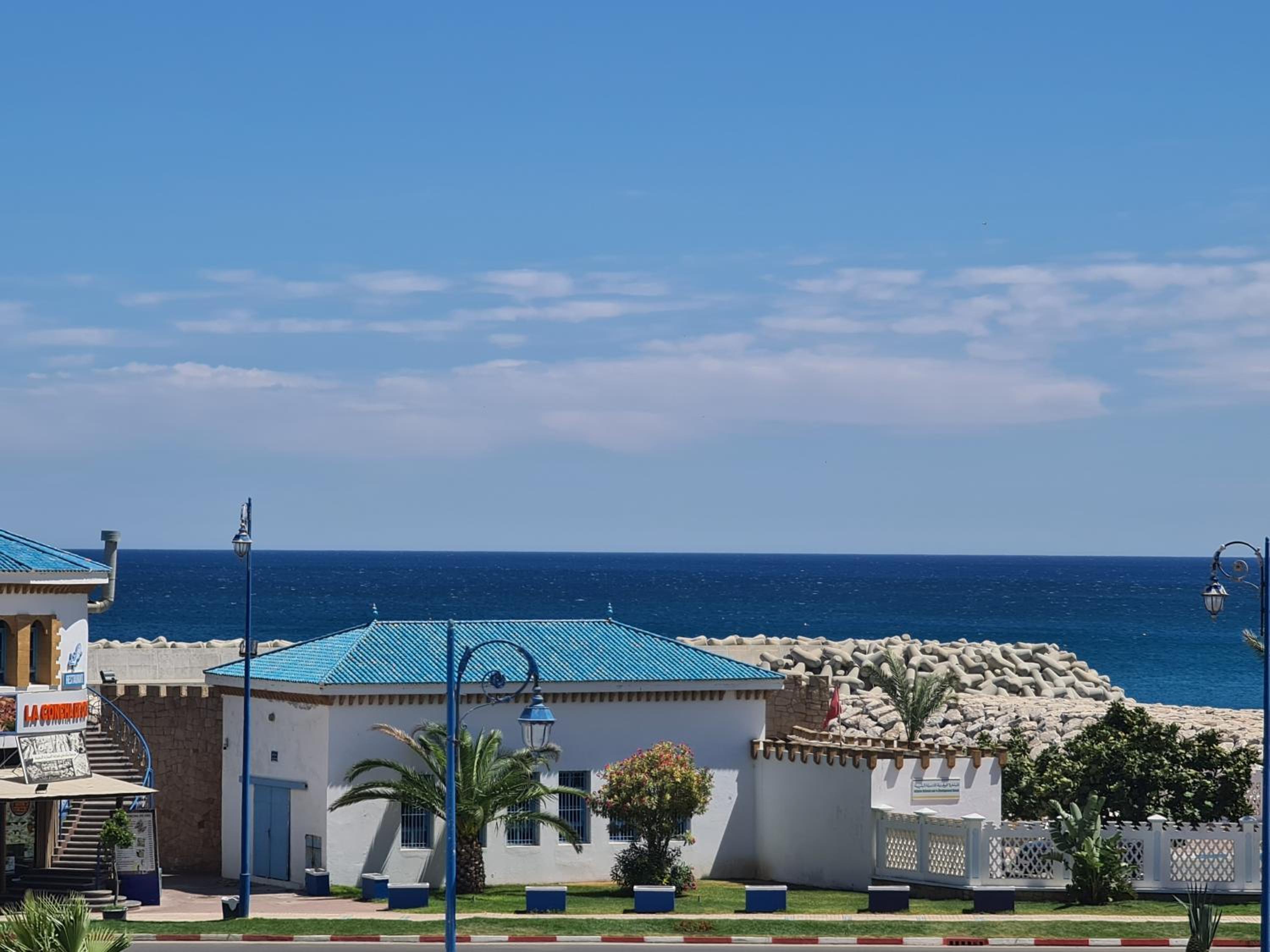 Residence AL Massira CGI Fnideq plage view 4