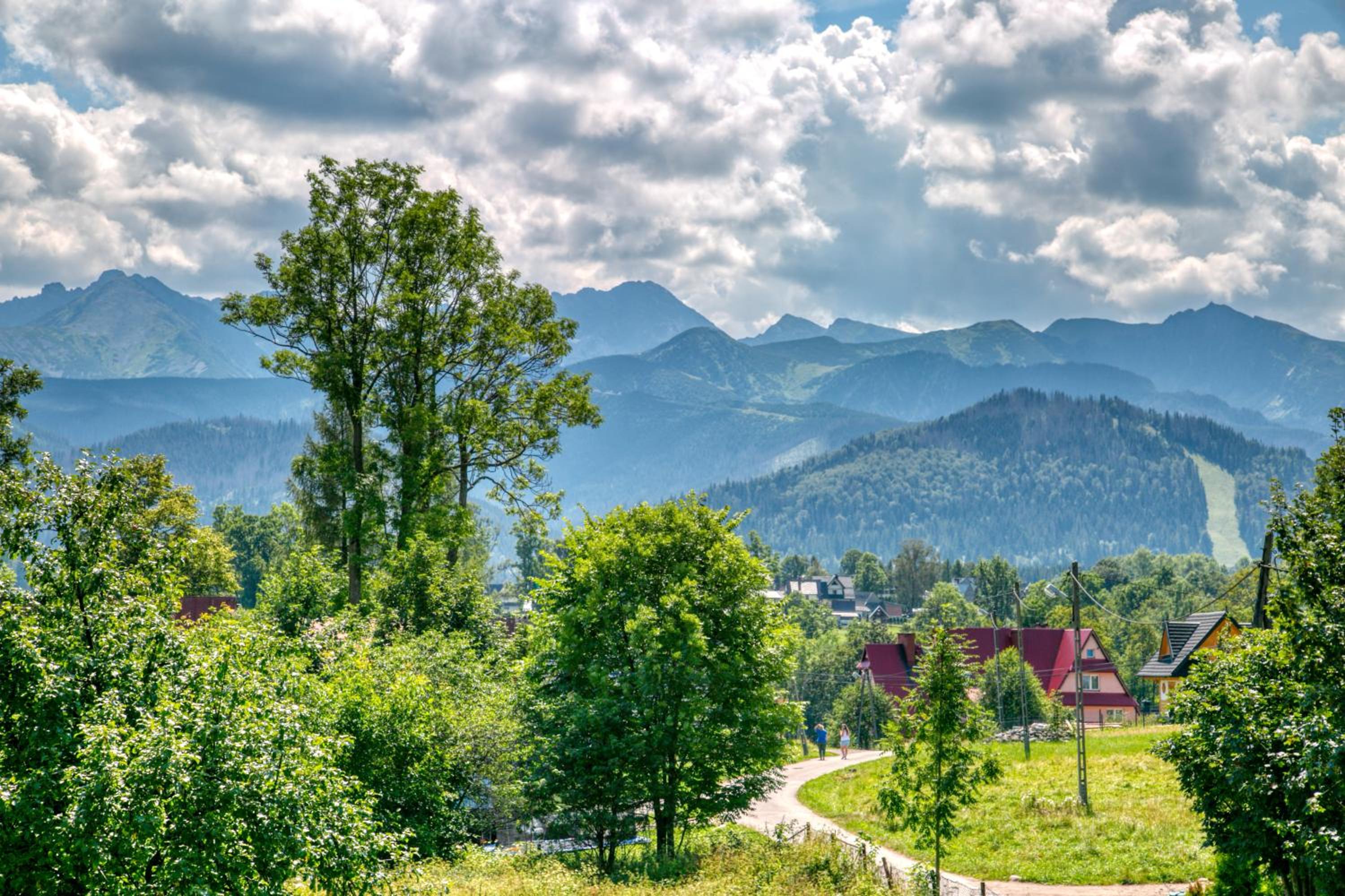 Apartament Góralska Ostoja prywatne wejście widok na Tatry view 2