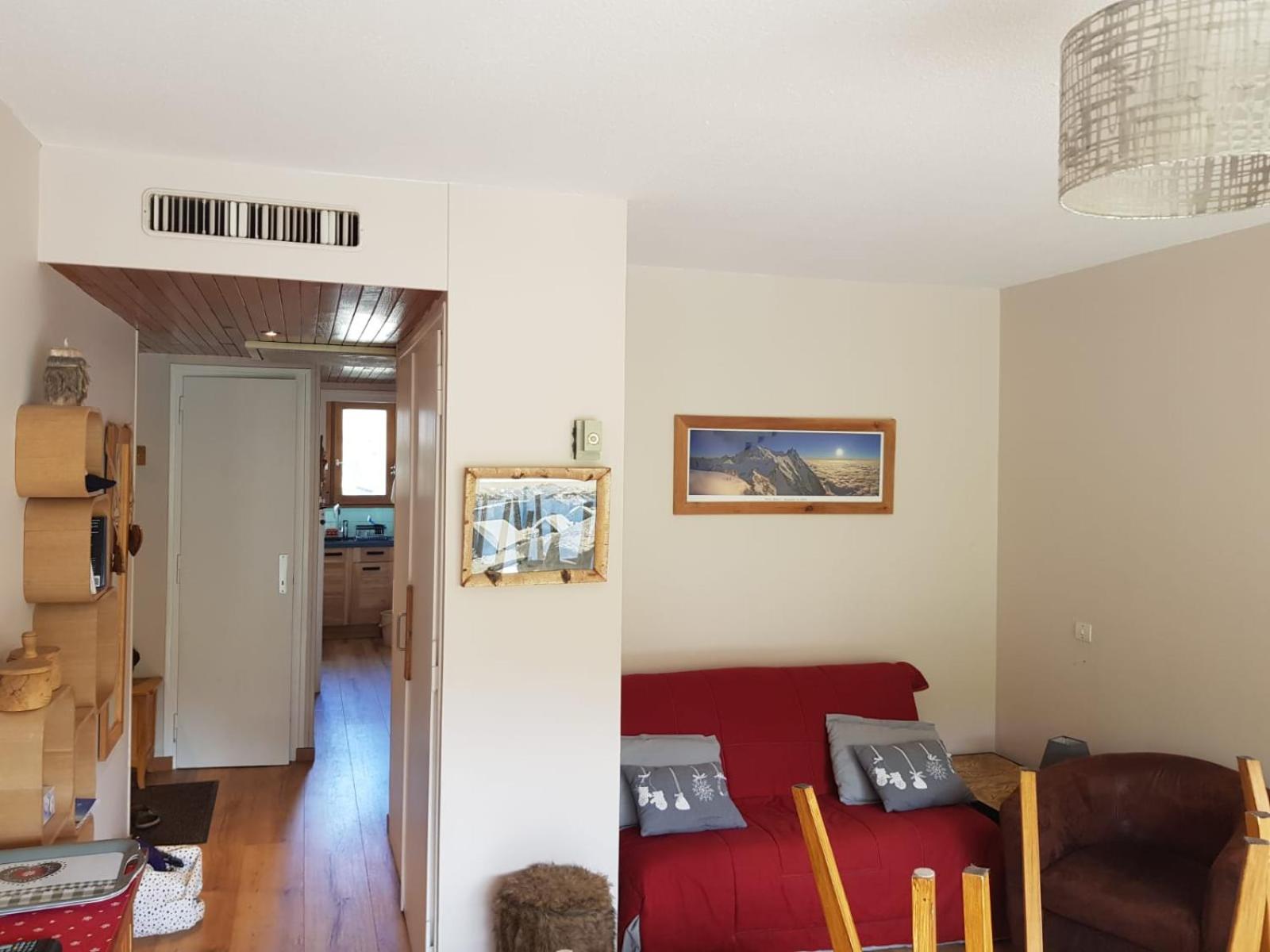 Appartement traversant résidence chaput 2 - 2 pièces - 6 personnes - vue sur front de neige view 2