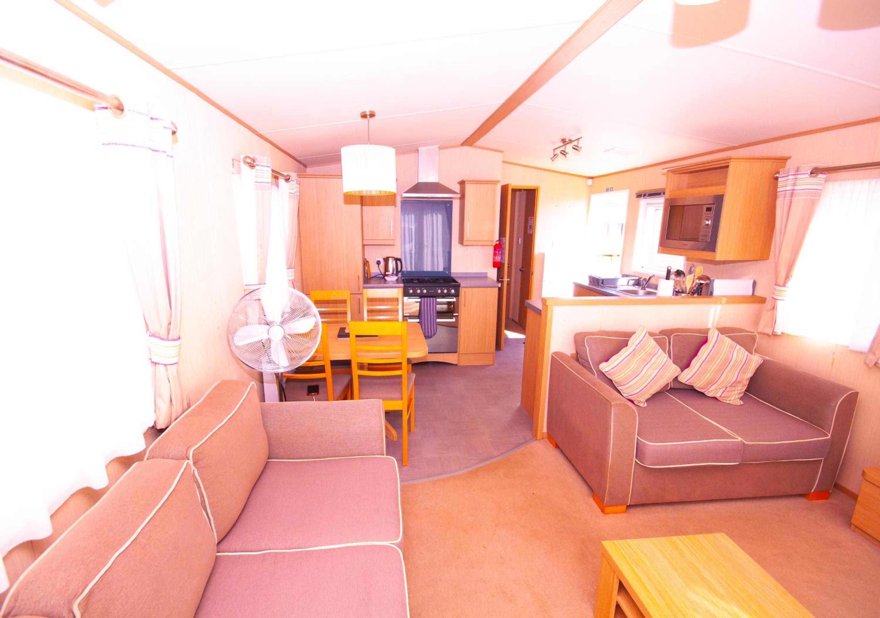 Caravan by Camber Sands 2 view 3