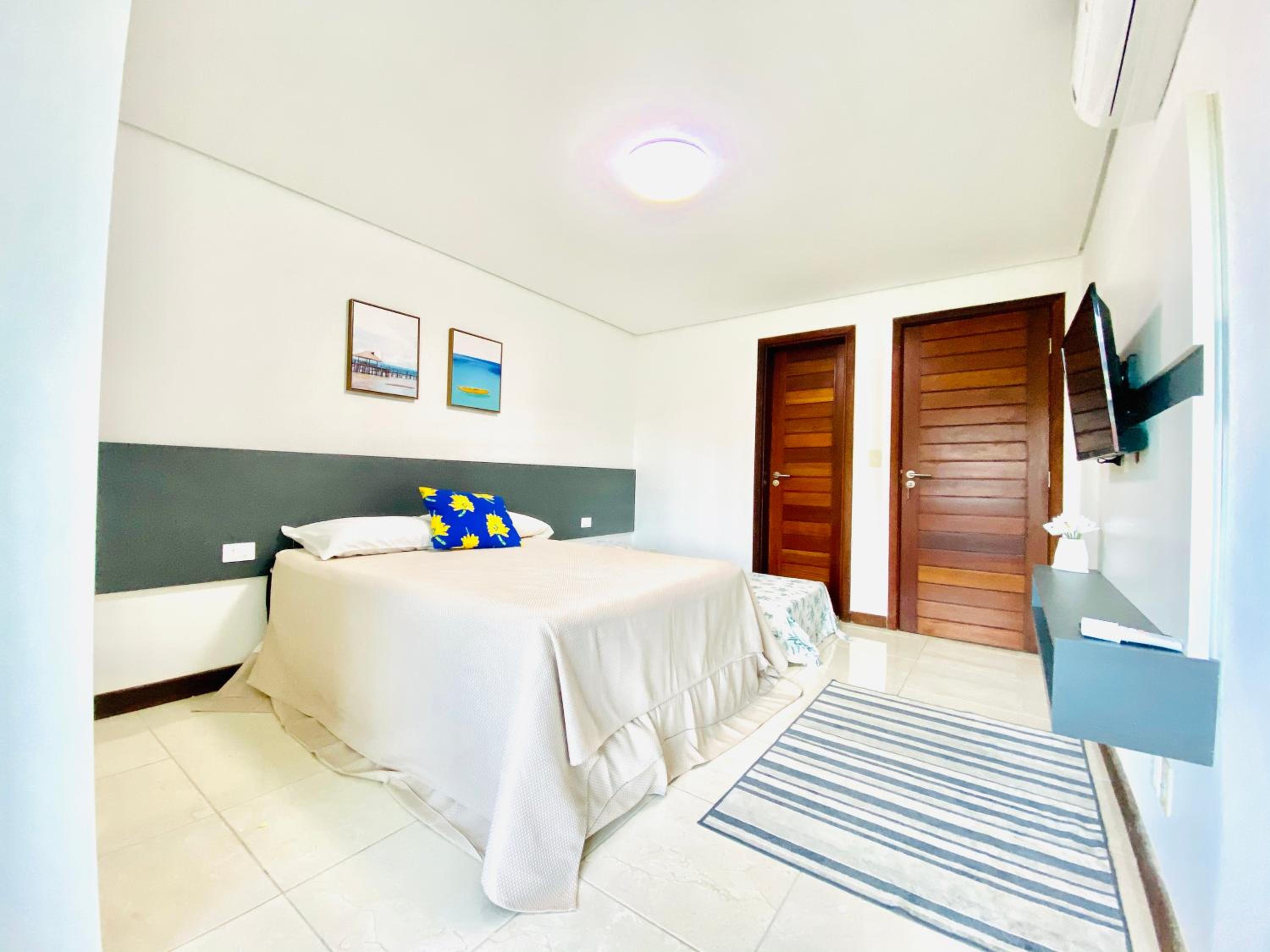 Flat beira mar de Carneiros 2 quartos