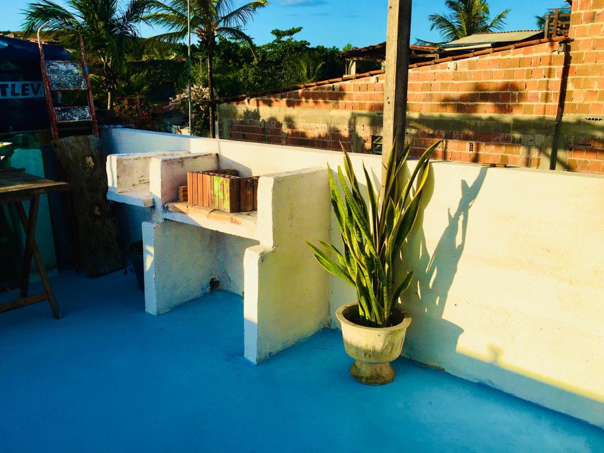 outdoor BBQ area