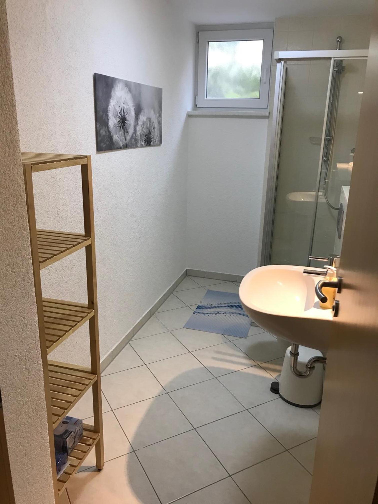 Ferienwohnung Pappelwiese en Weimar — bathroom