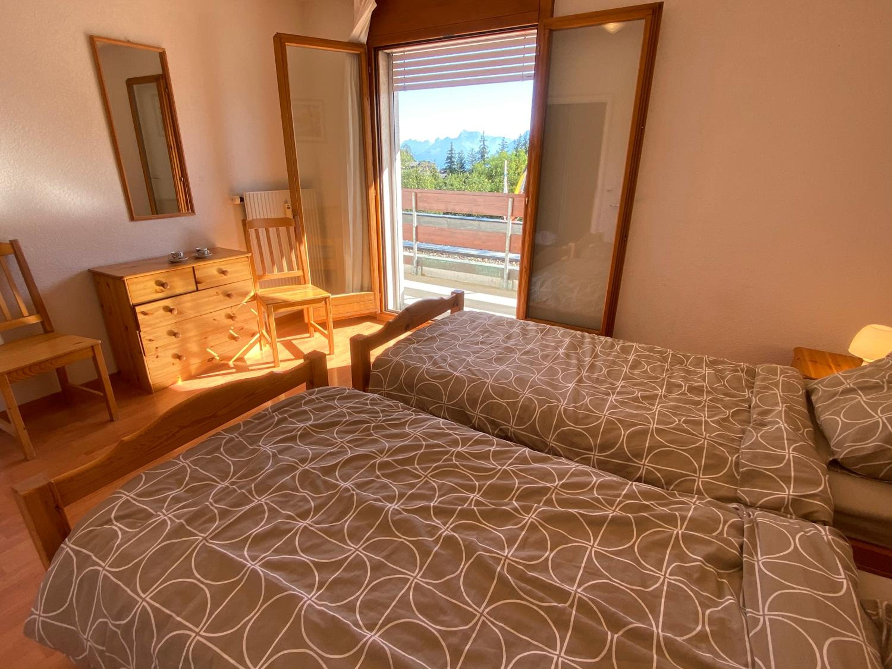 Alpine apartment in Swiss village of Torgon view 2
