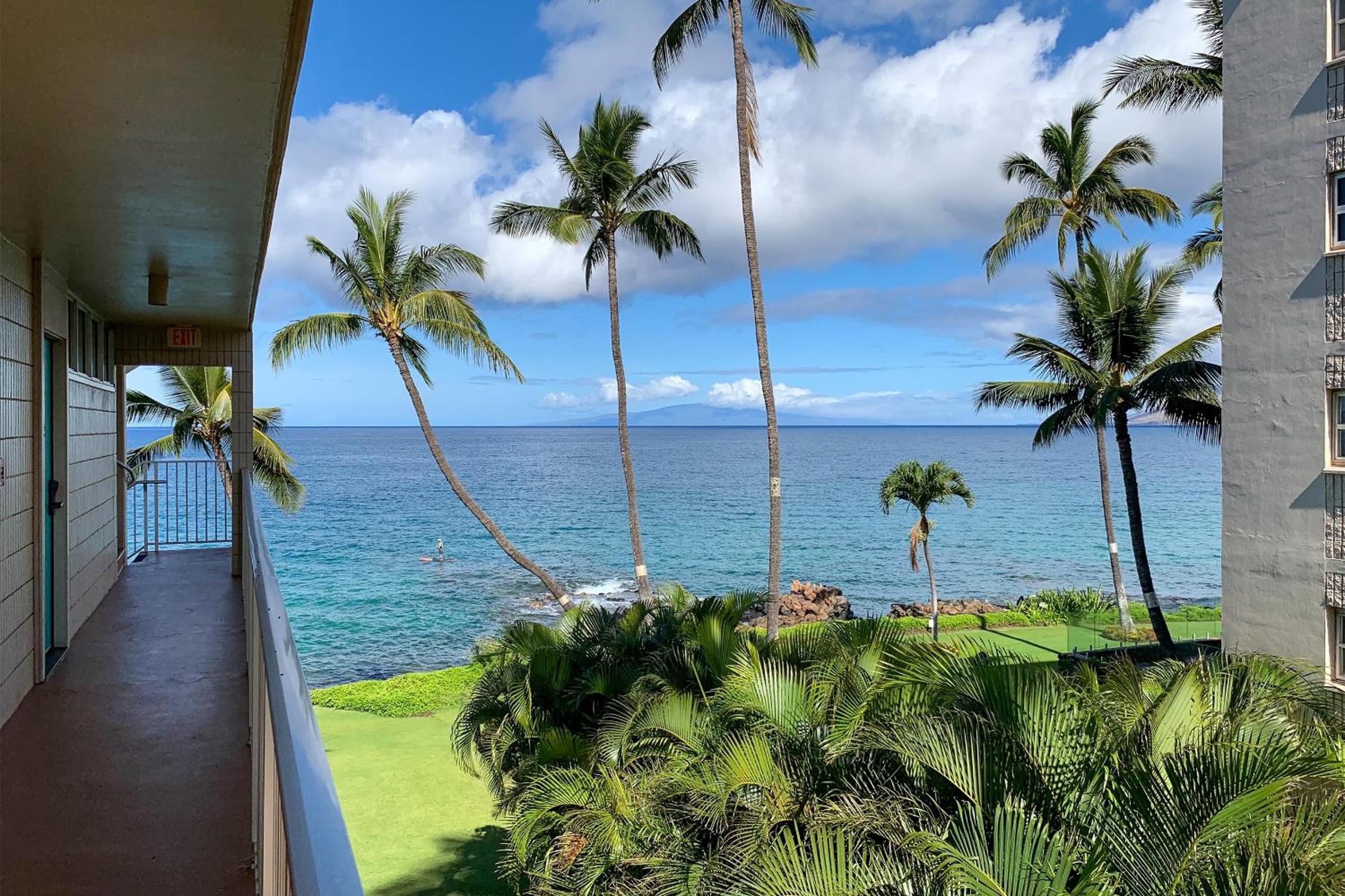 Kamaole Nalu 305, Breathtaking Ocean Views, AC view 5