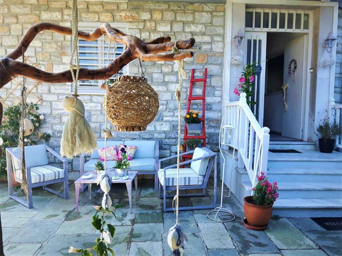 outdoor BBQ area