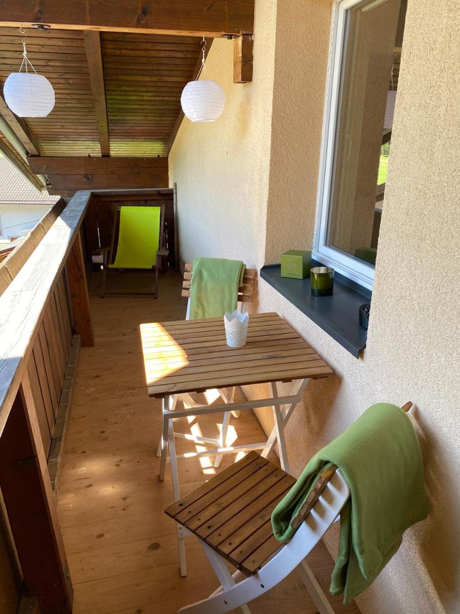 Familien-Apartment mit Balkon und Bergblick