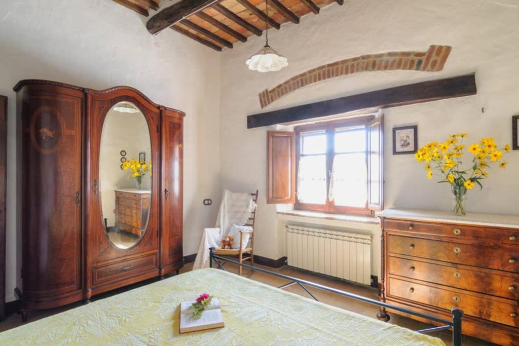 Girasole Cottage overlooking the Orcia valley in Tuscany view 4