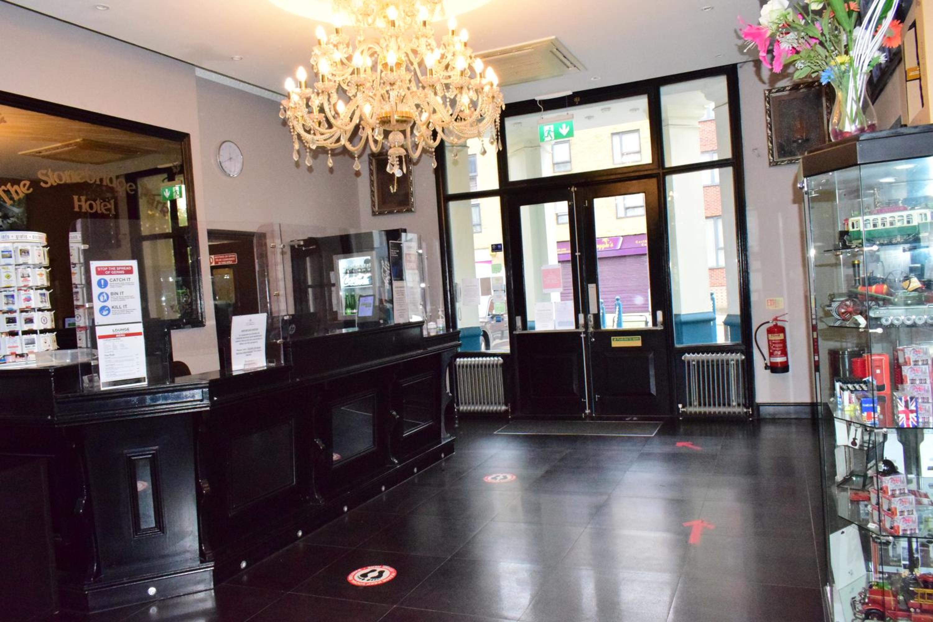hotel reception