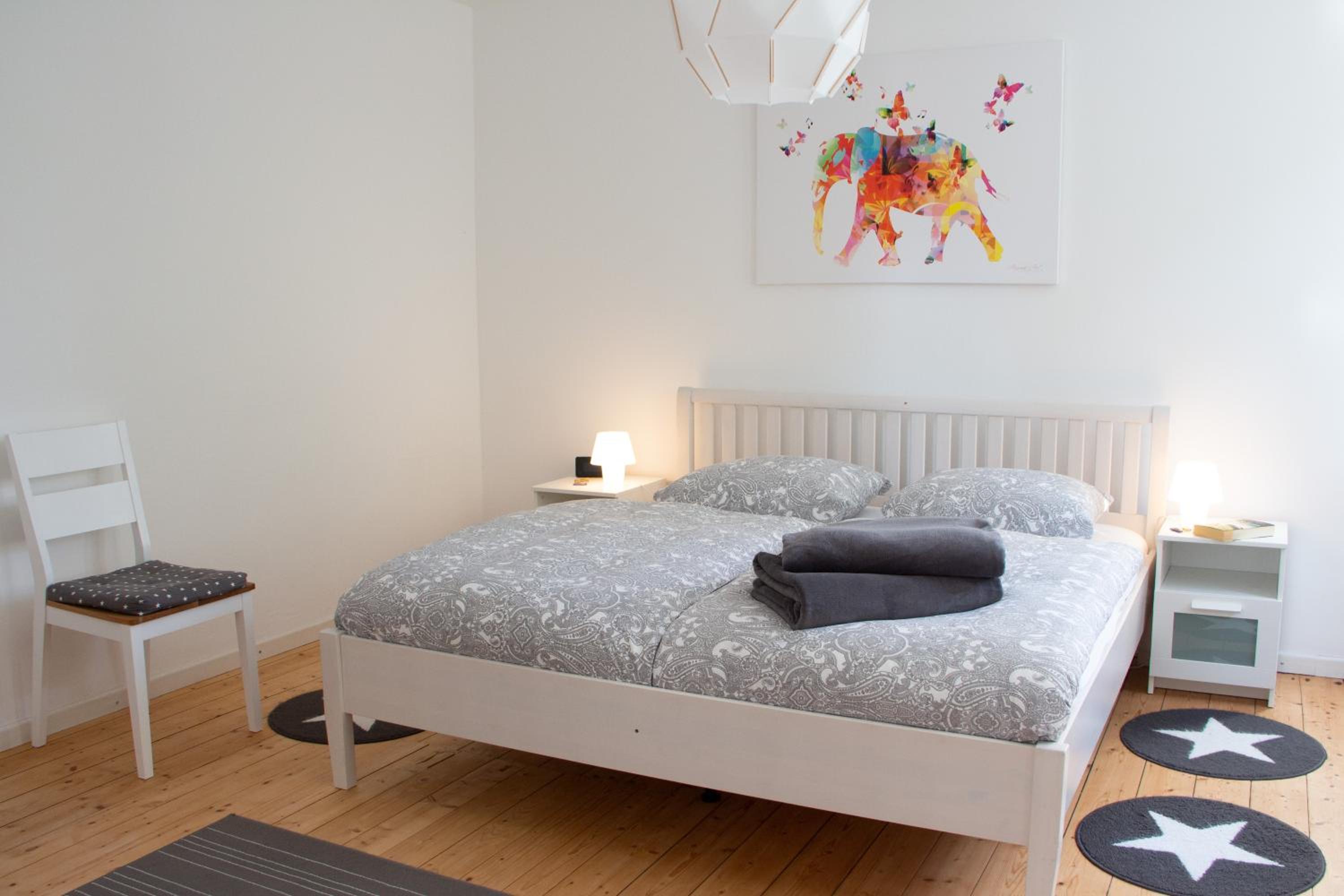 Ferienwohnung Hufelandstern bis 7 Personen - mit E-Ladesäule!
