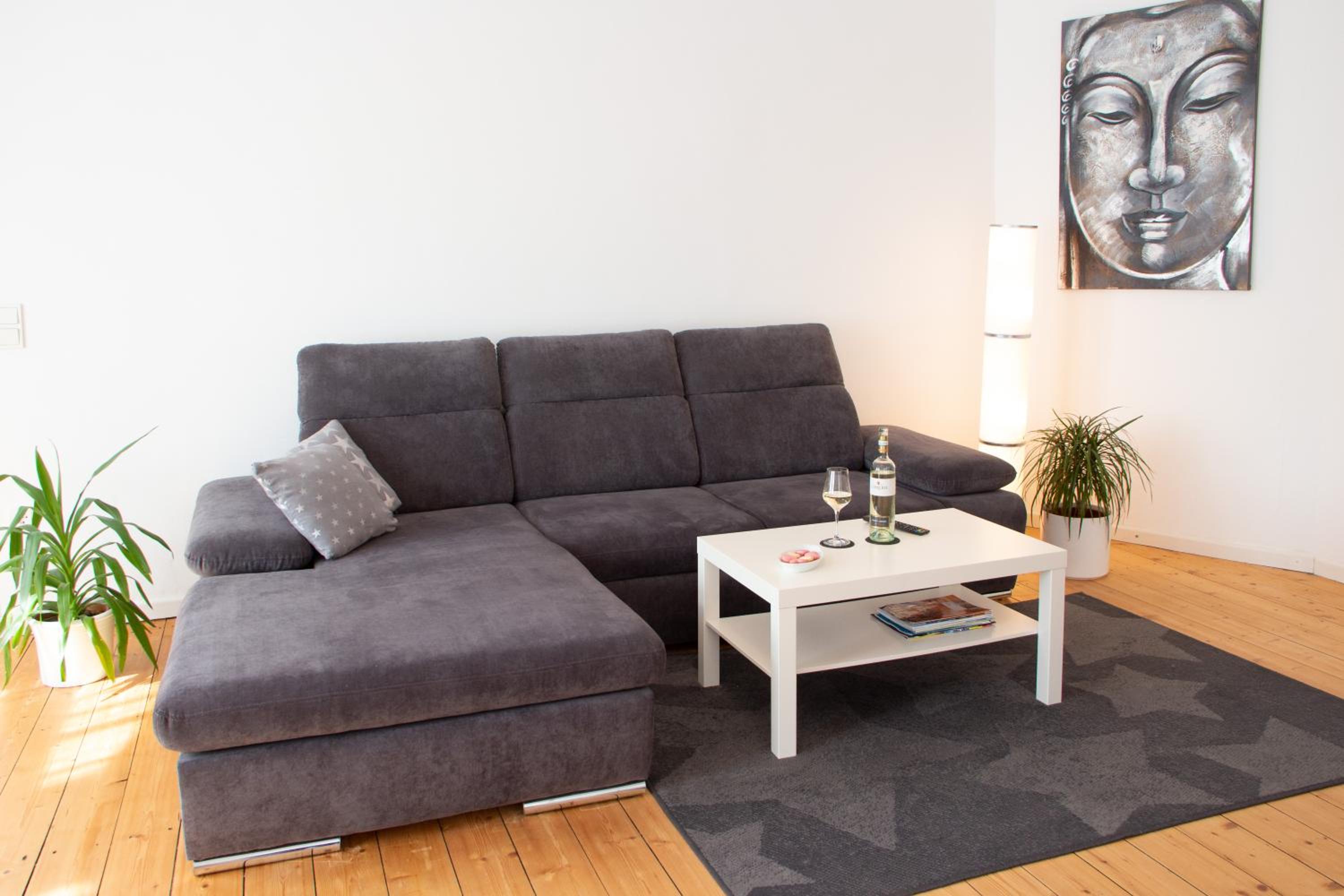 Ferienwohnung Hufelandstern bis 7 Personen - mit E-Ladesäule!