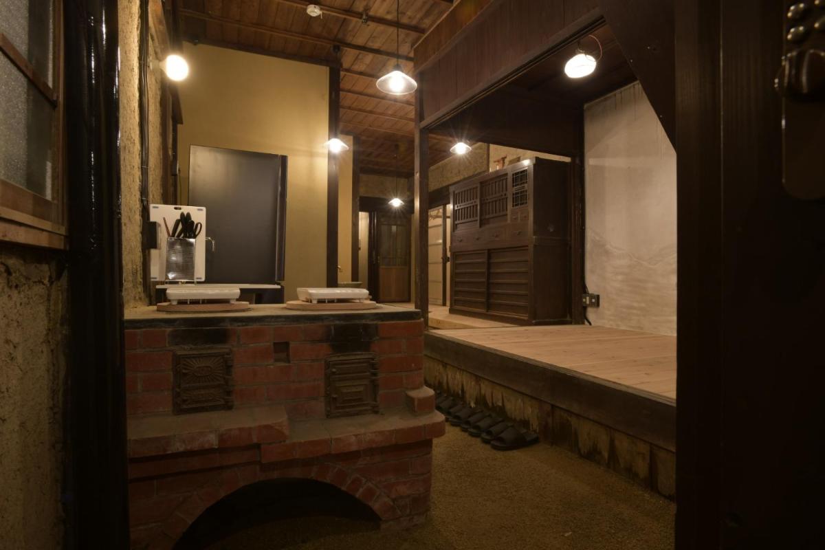 outdoor BBQ area