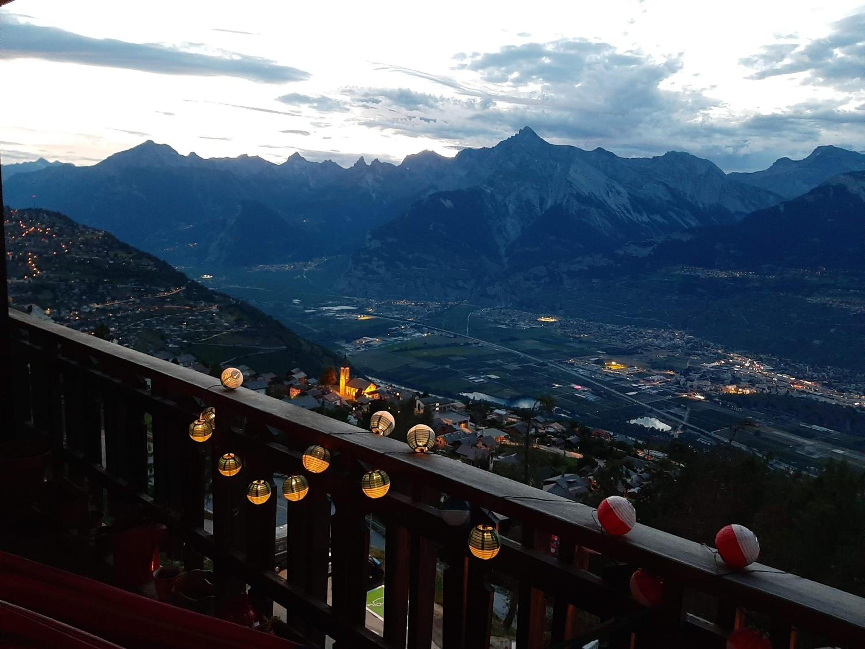 The fox's family home - Veysonnaz view 3