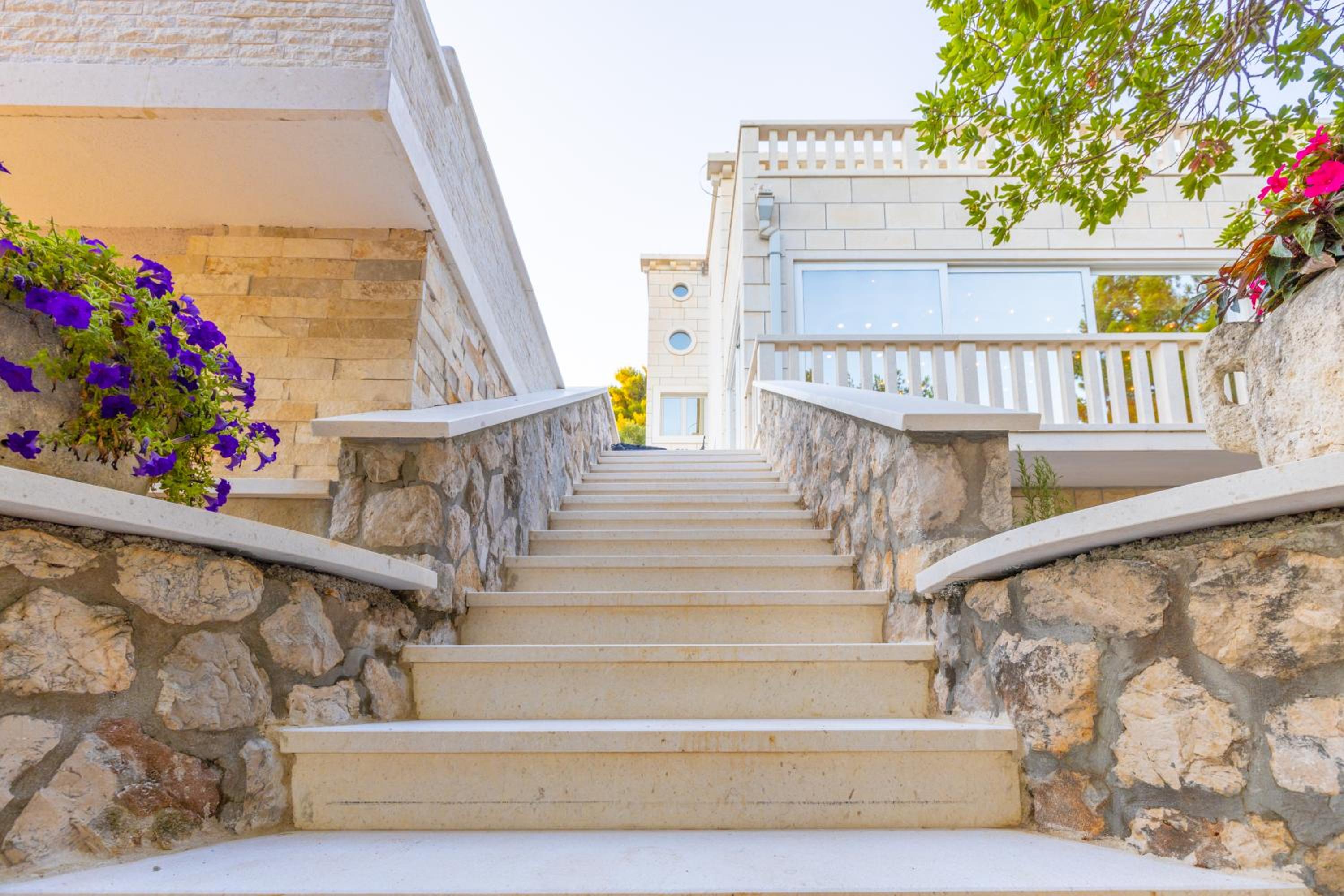 Villa Ragusea With a Private Beach view 3