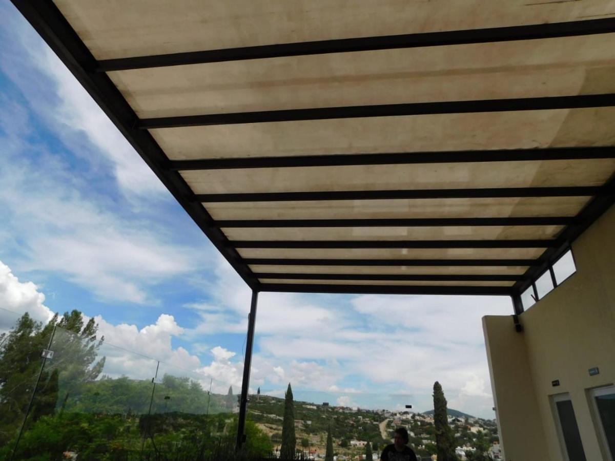 outdoor BBQ area