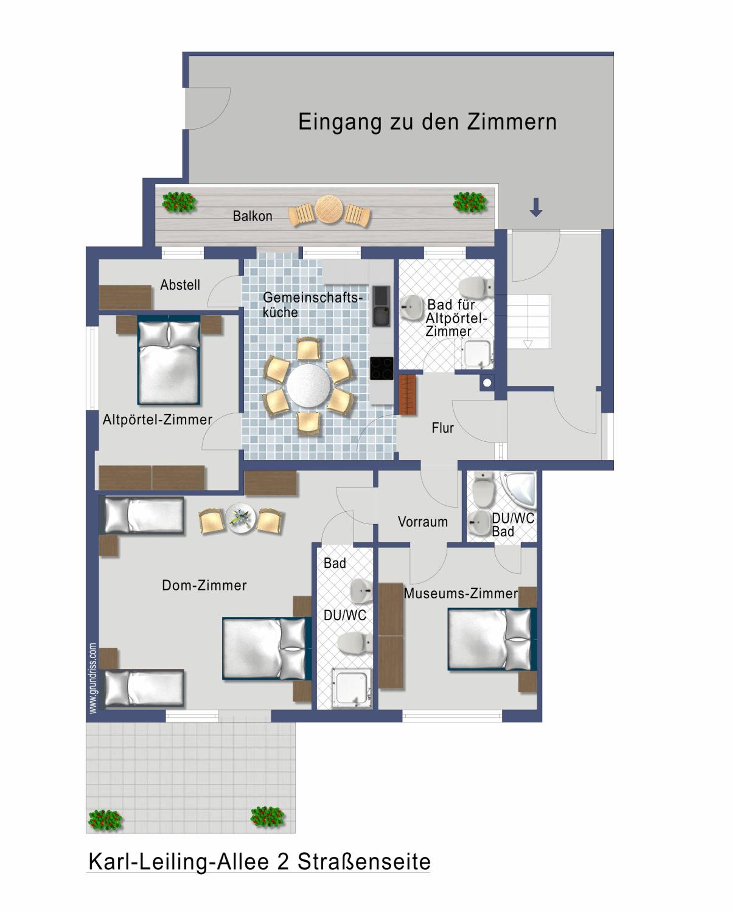 Zimmer am Museum view 3