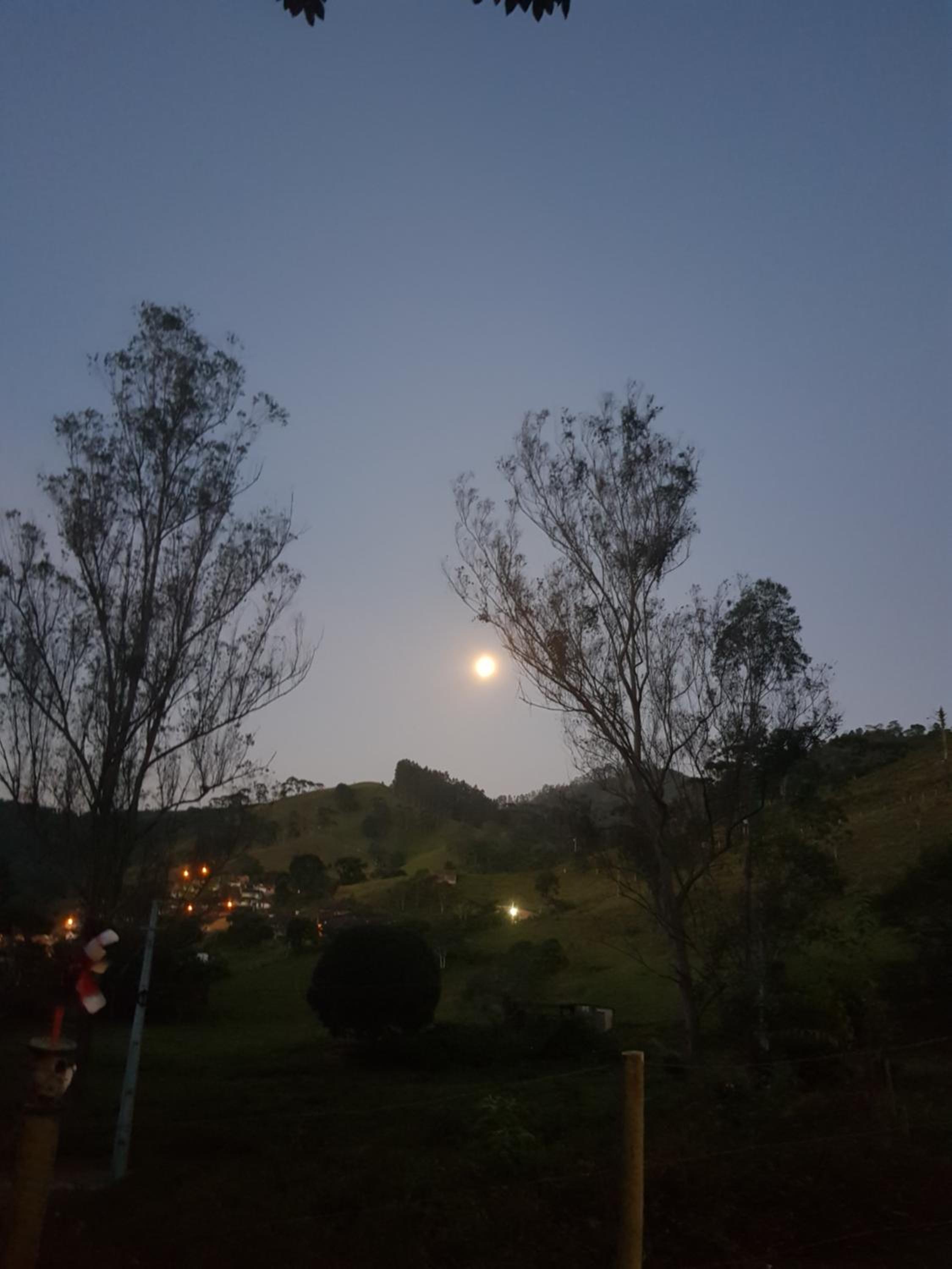 Chalé mirante da colina