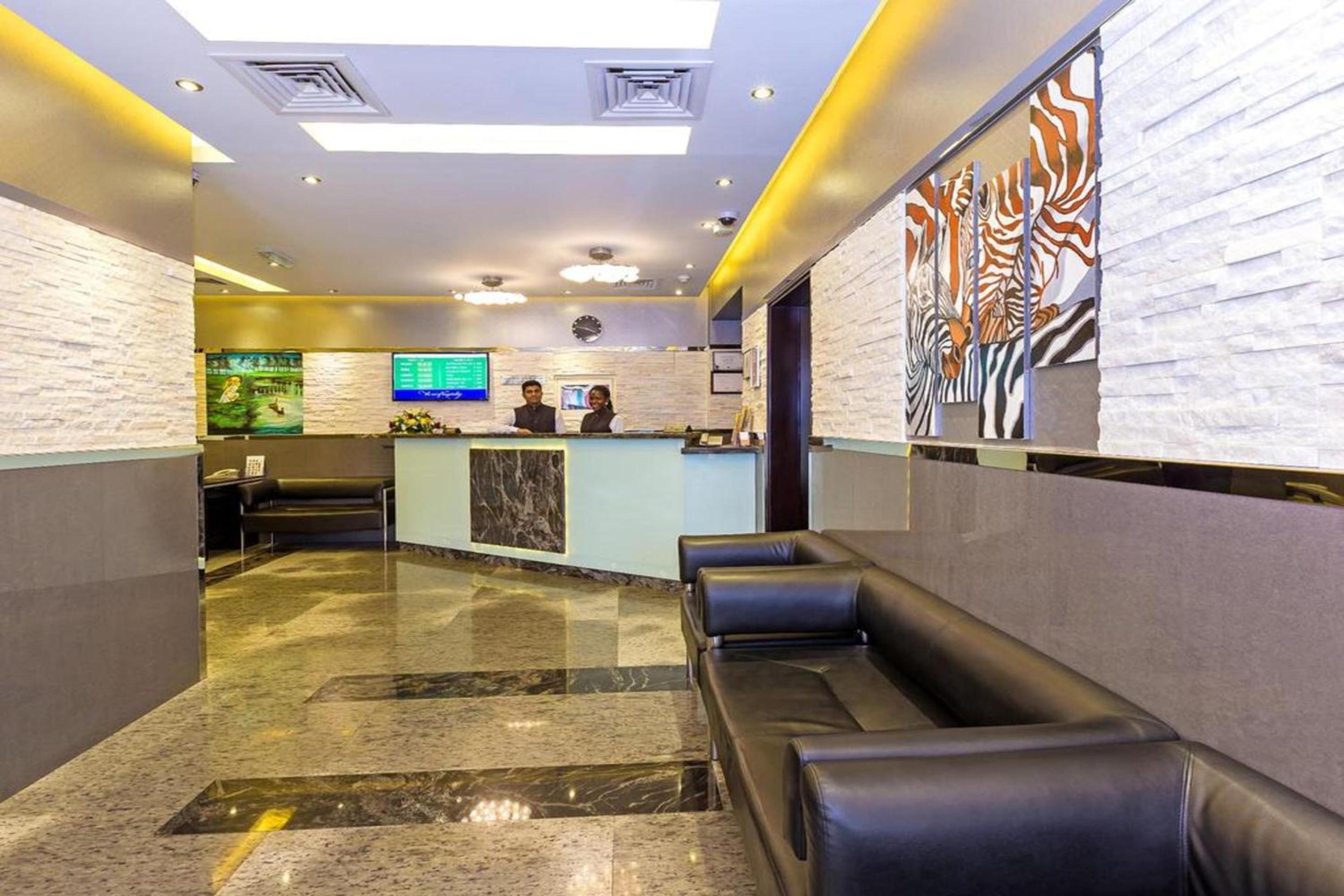 hotel reception
