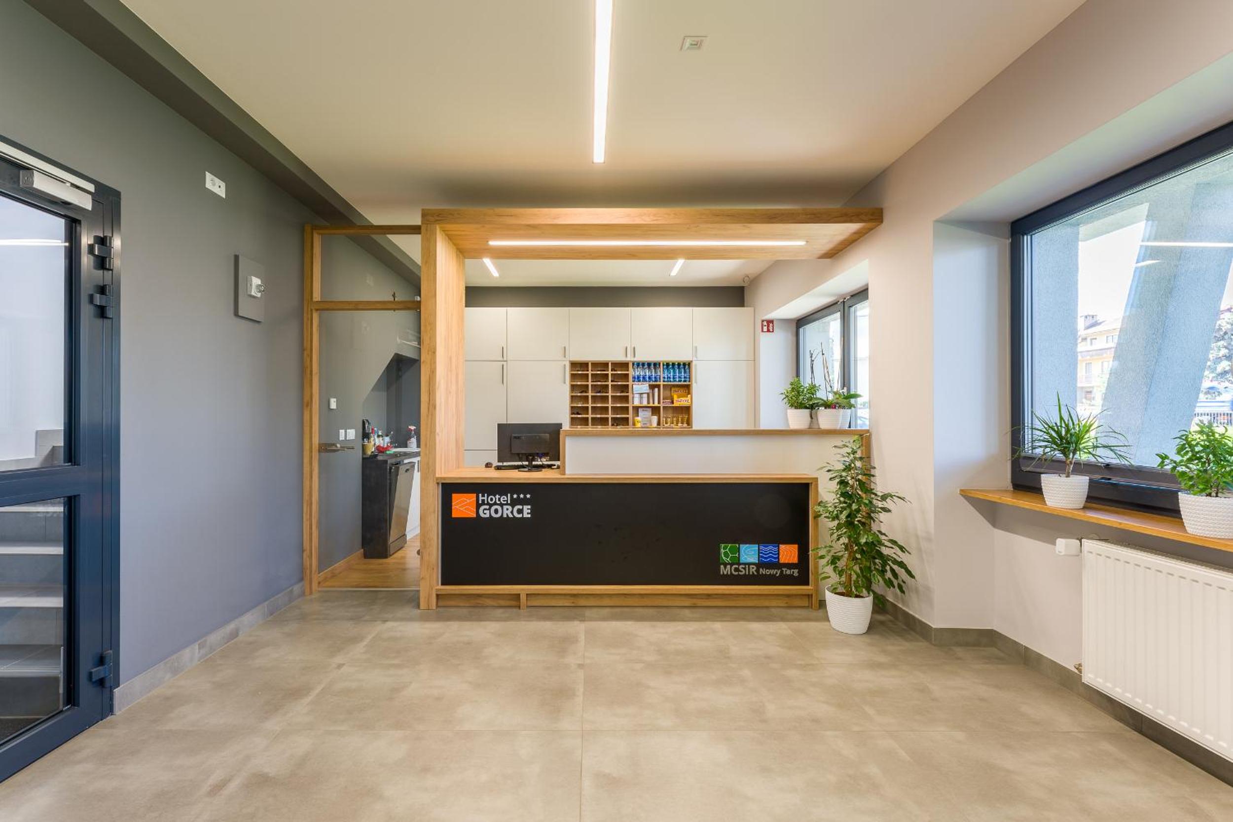 hotel reception
