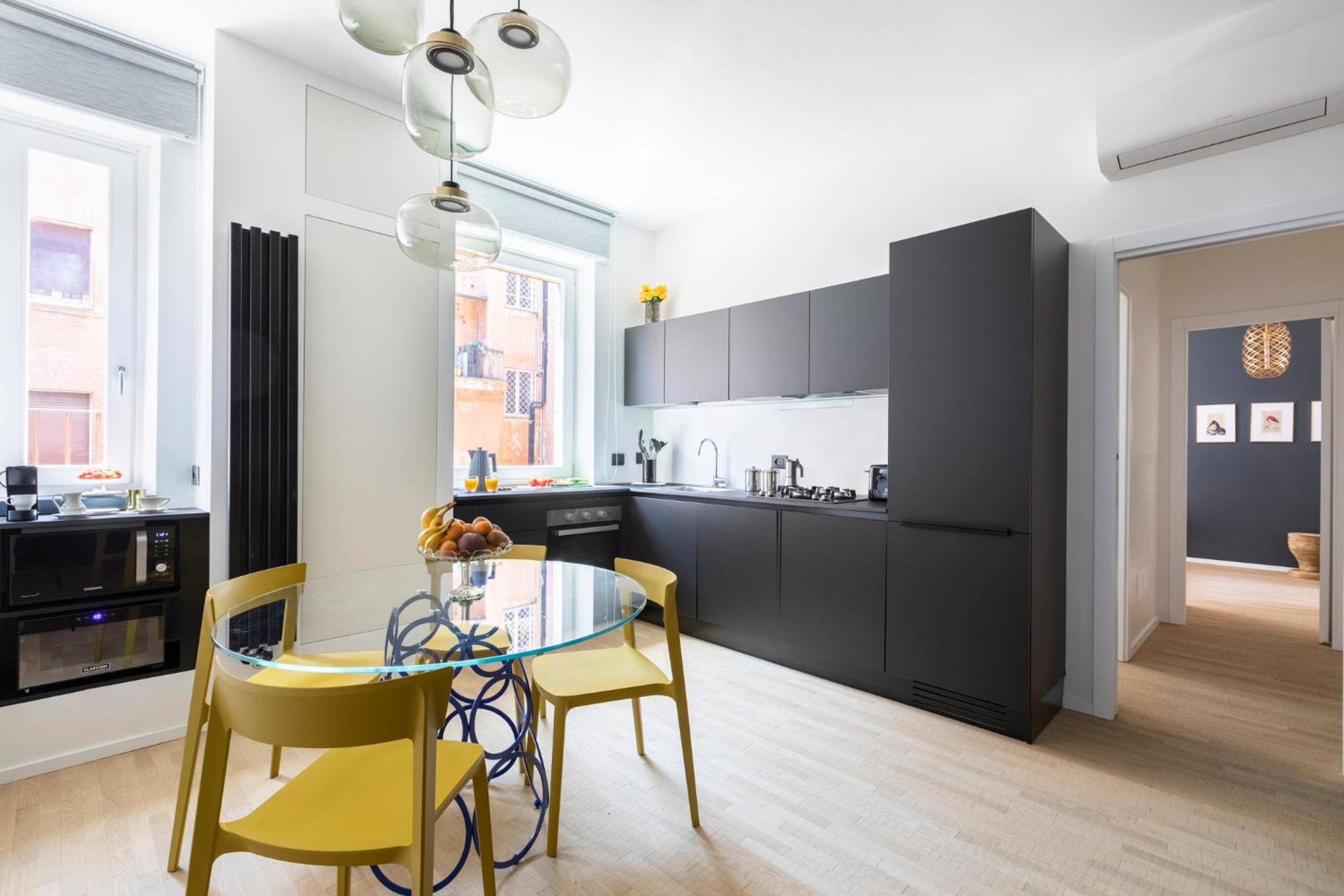 ROMAC Trinity - 3bdr apartment with Sauna & Jacuzzi in Campo de Fiori