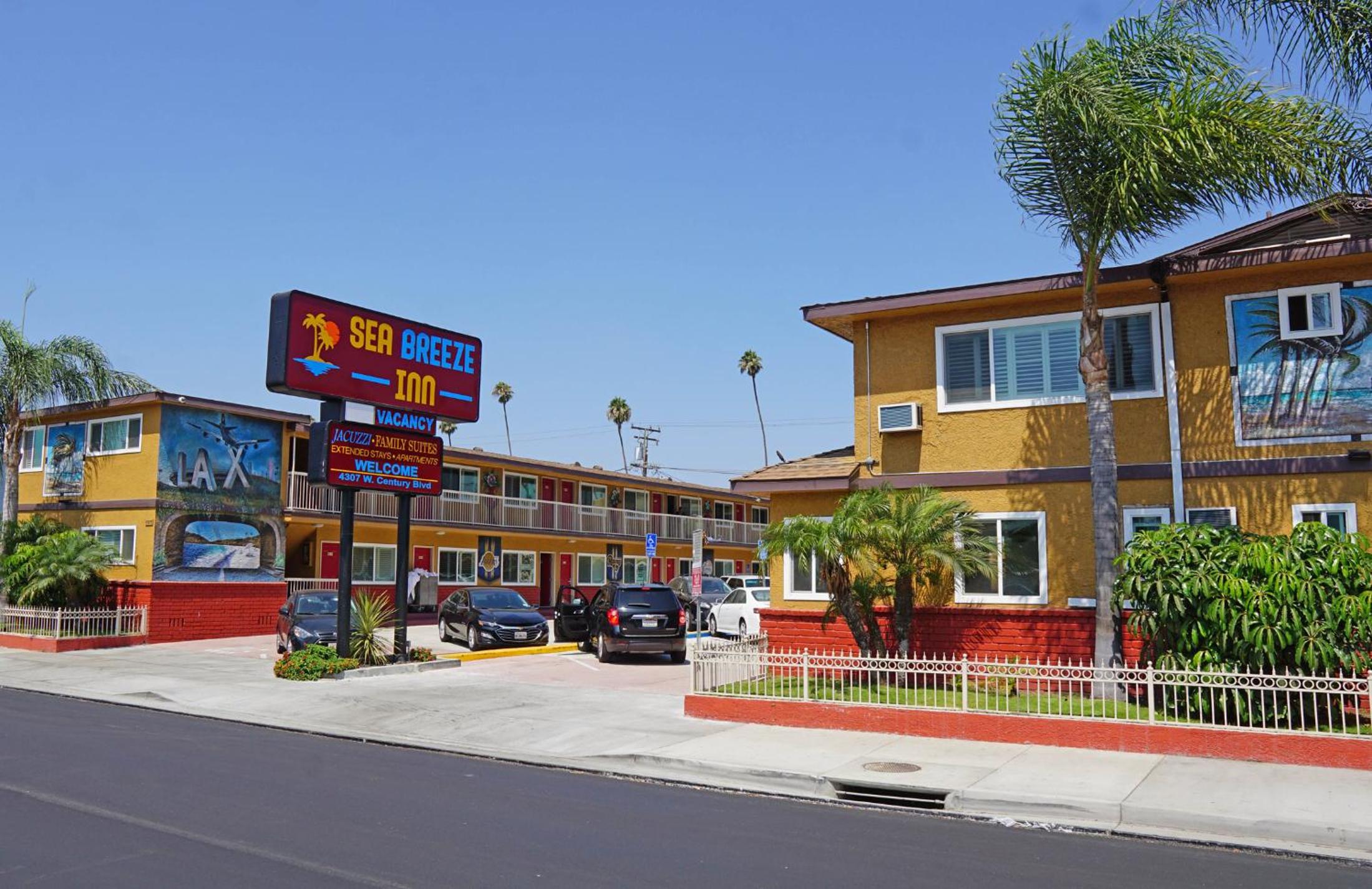 Sea Breeze Inn - LAX Airport, Los Angeles — exterior view, Inglewood, us