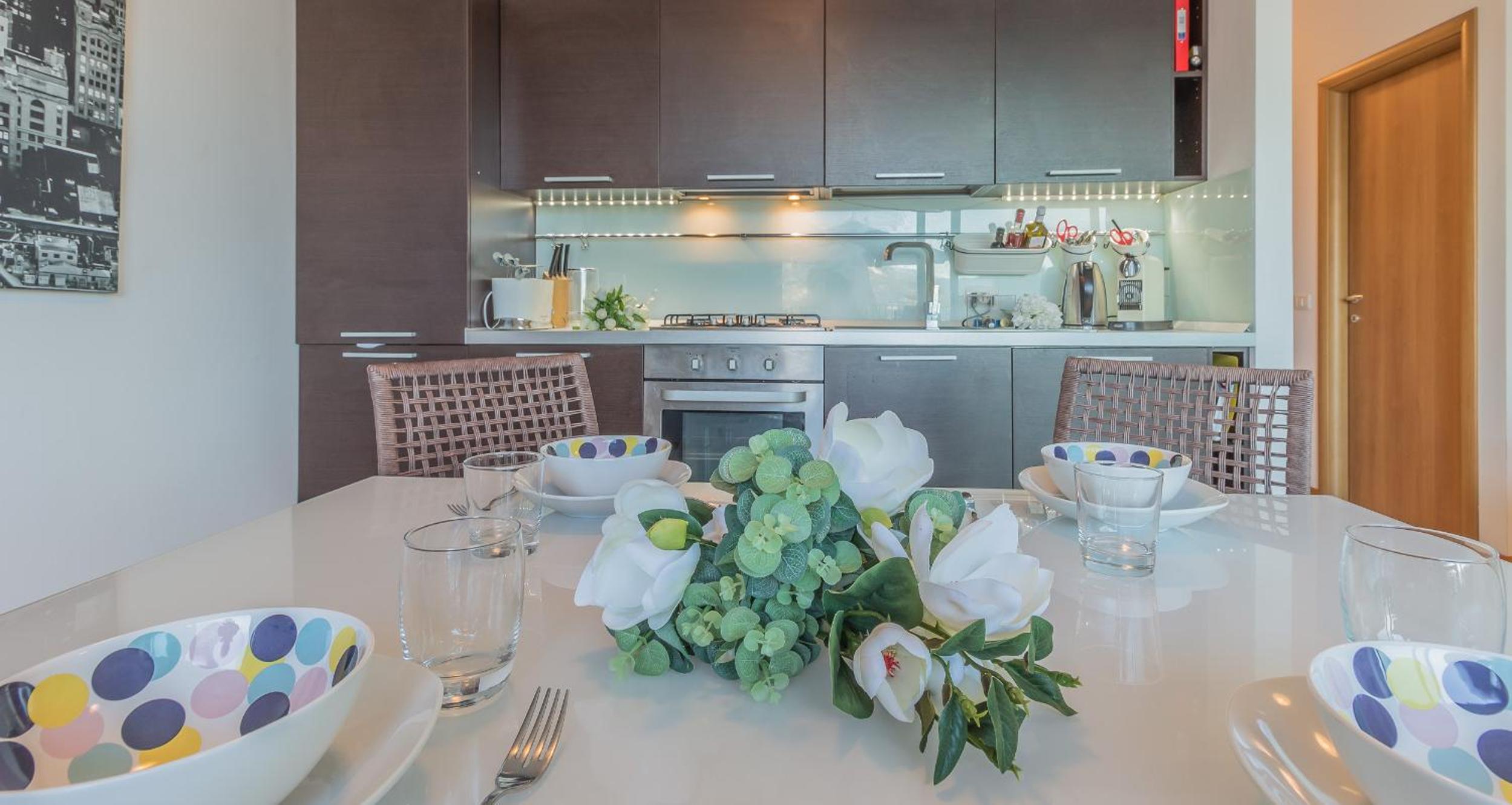 La Dolce Vista en Perledo — kitchen