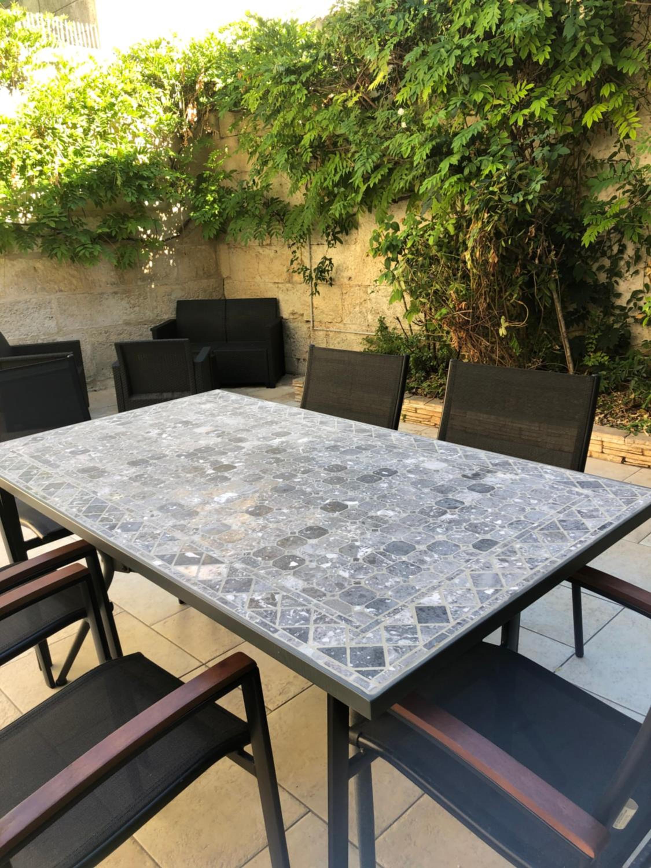 outdoor BBQ area