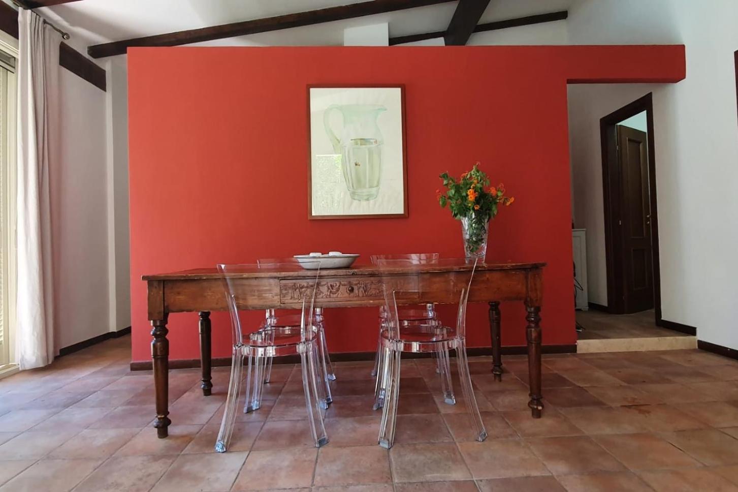 Casa Castagna en Caserta — dining