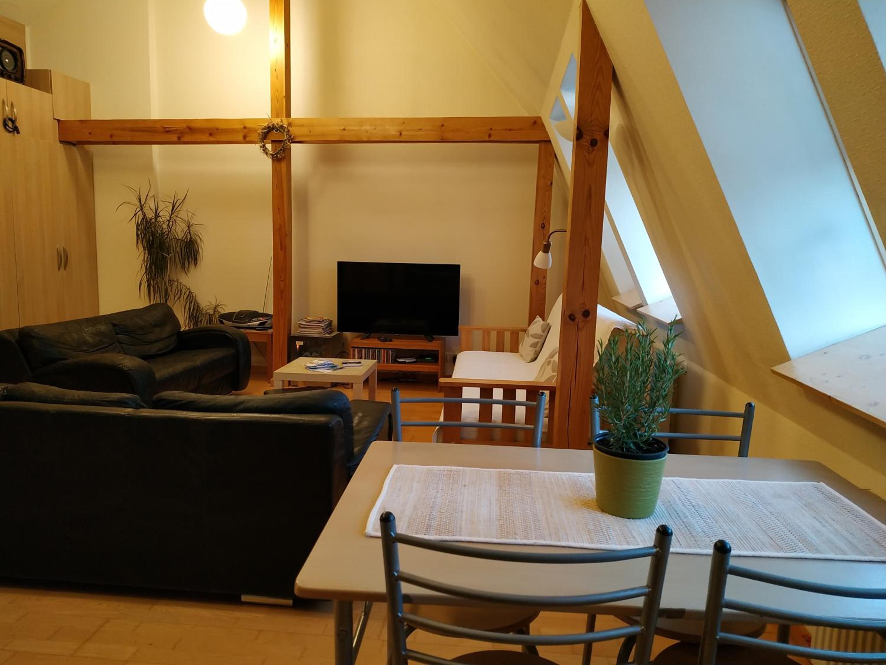 Sunlit Loft Apartment Riga view 4