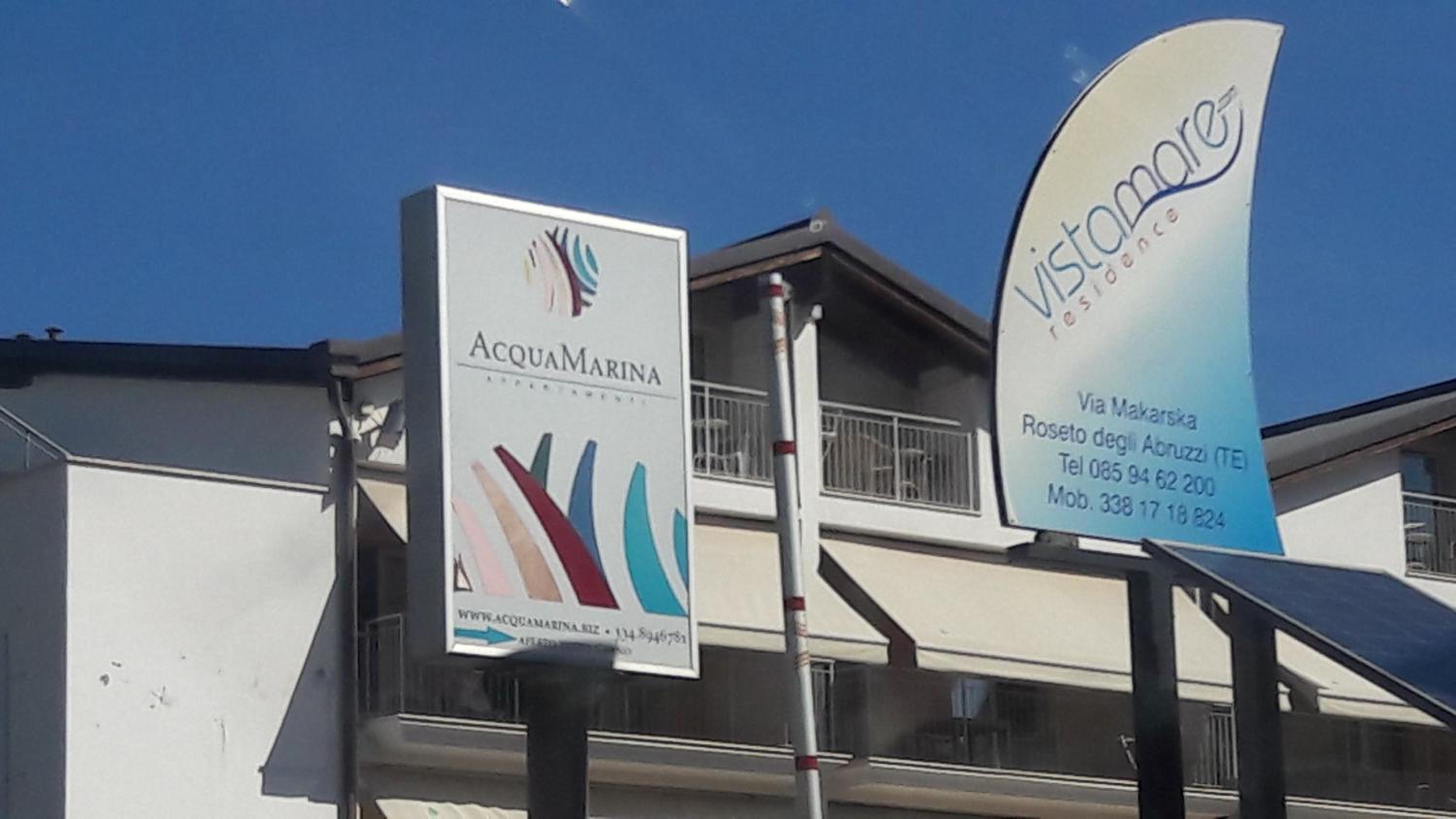 Residenze Makarska at Roseto beach view 2