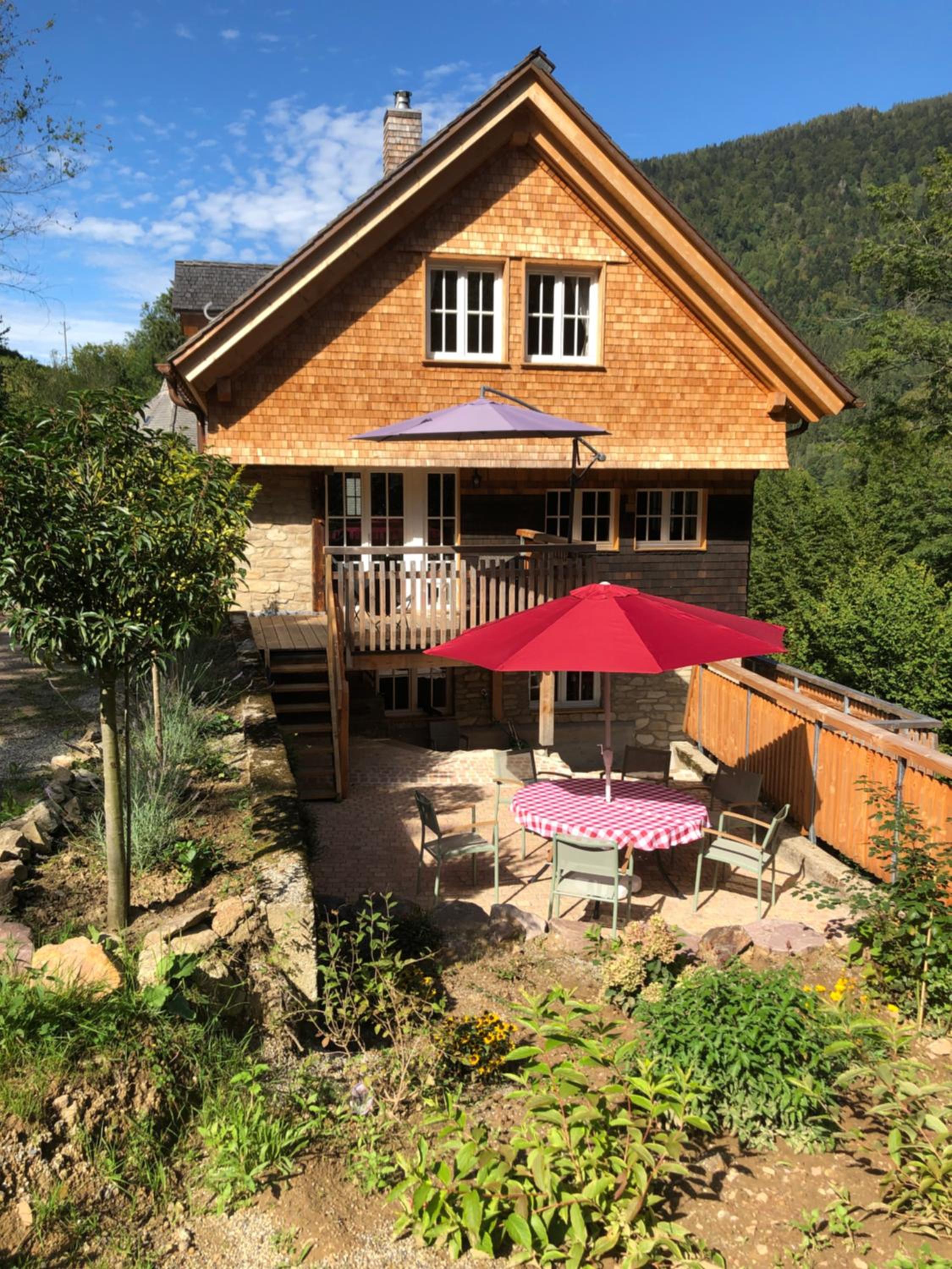 Ferienhaus Haldenmühle - traumhafte Lage mitten in der Natur mit Sauna view 2