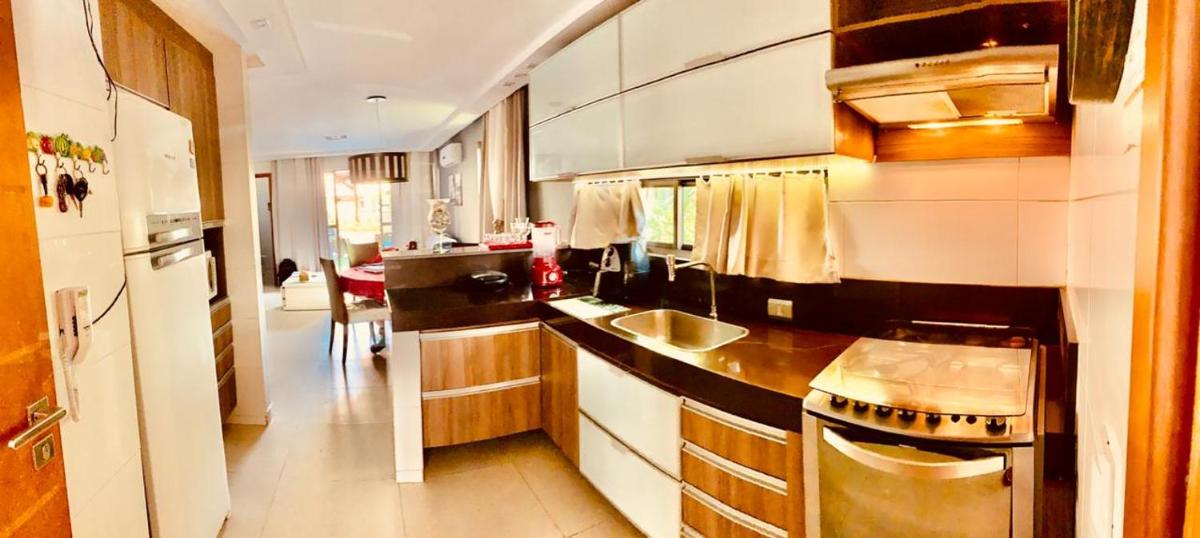 Bangalô com área de lazer estilo resort