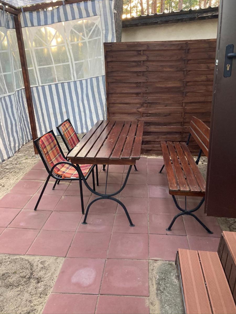 outdoor BBQ area