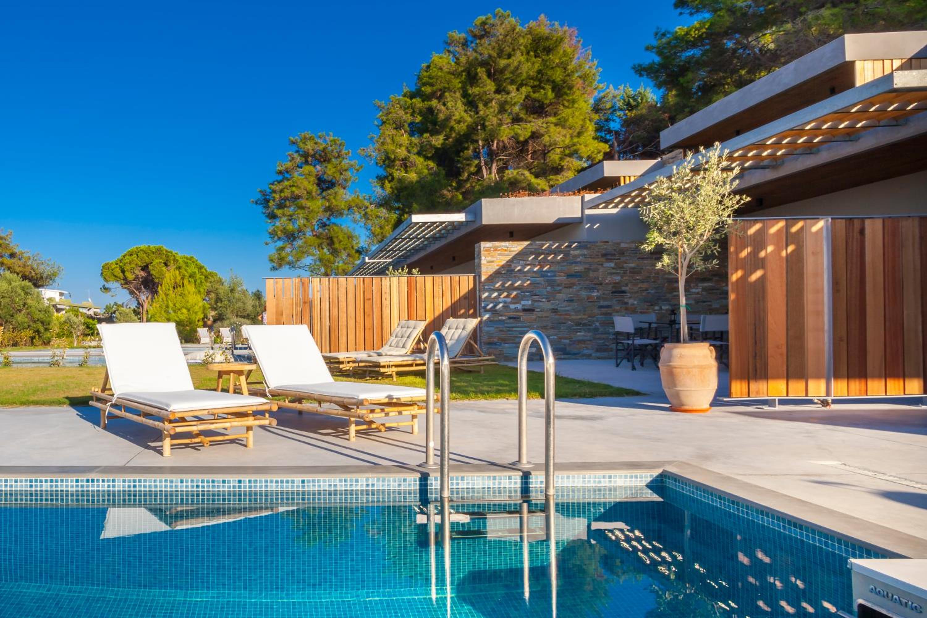 Olive White Villa view 3