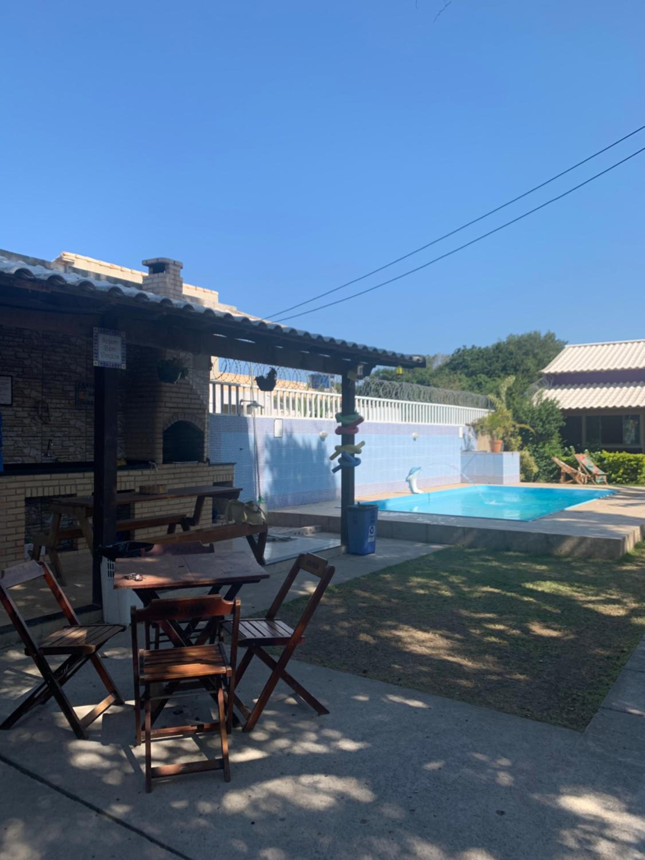 Casa da piscina