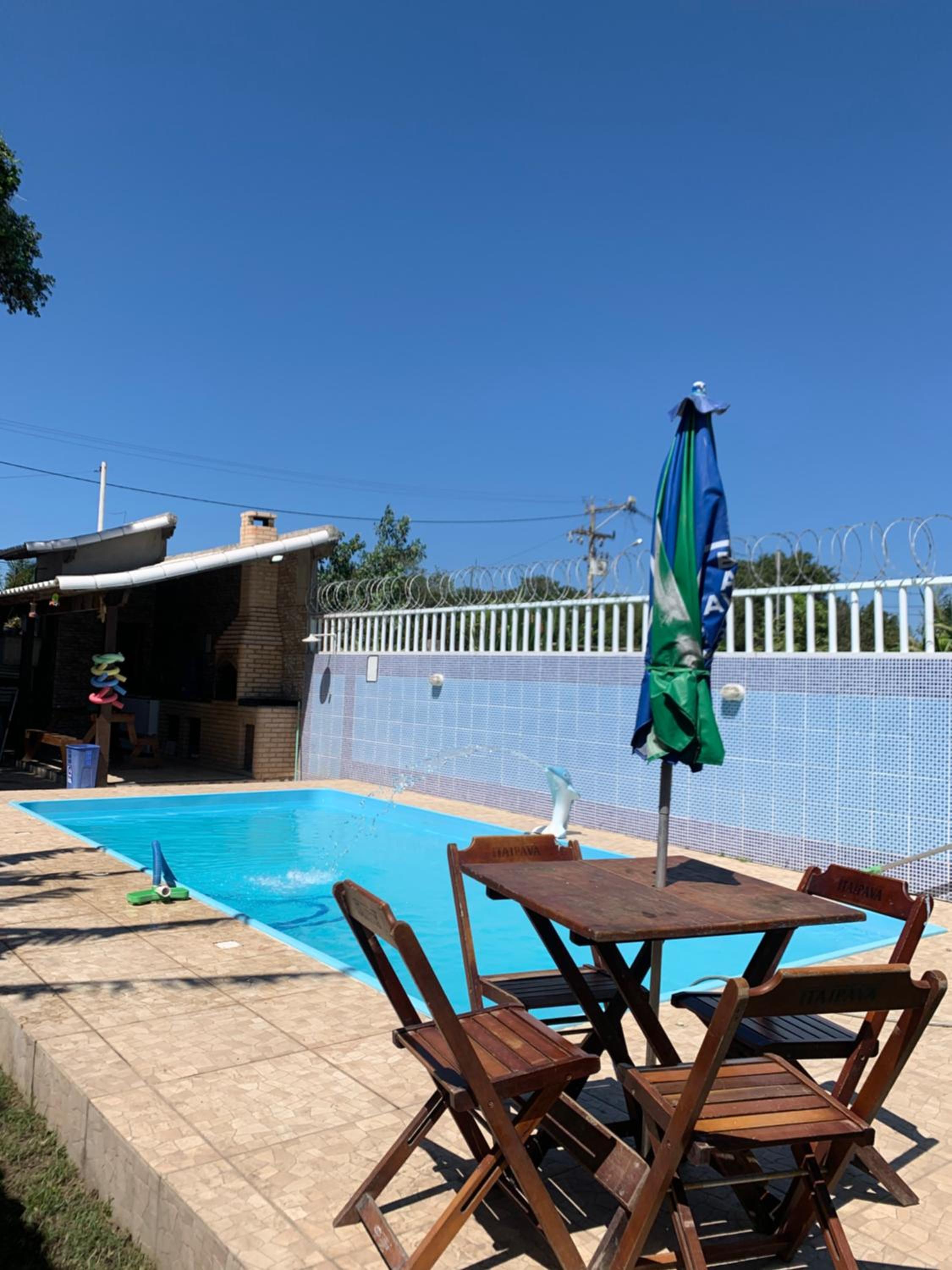 Casa da piscina