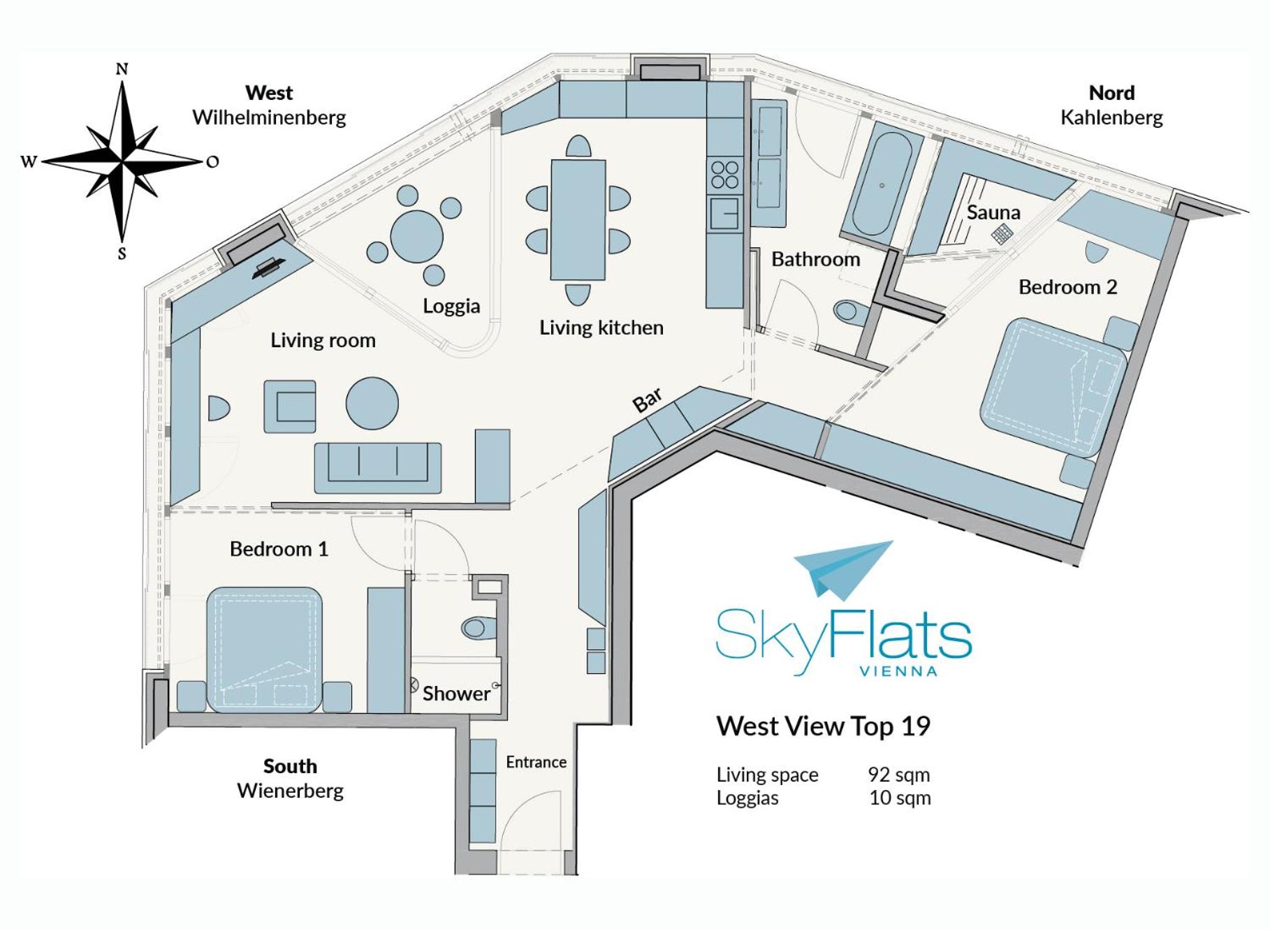 Skyflats Vienna - Rooftop Apartments