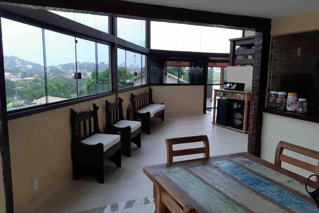 Búzios Geriba bela vista churrasqueira e piscina