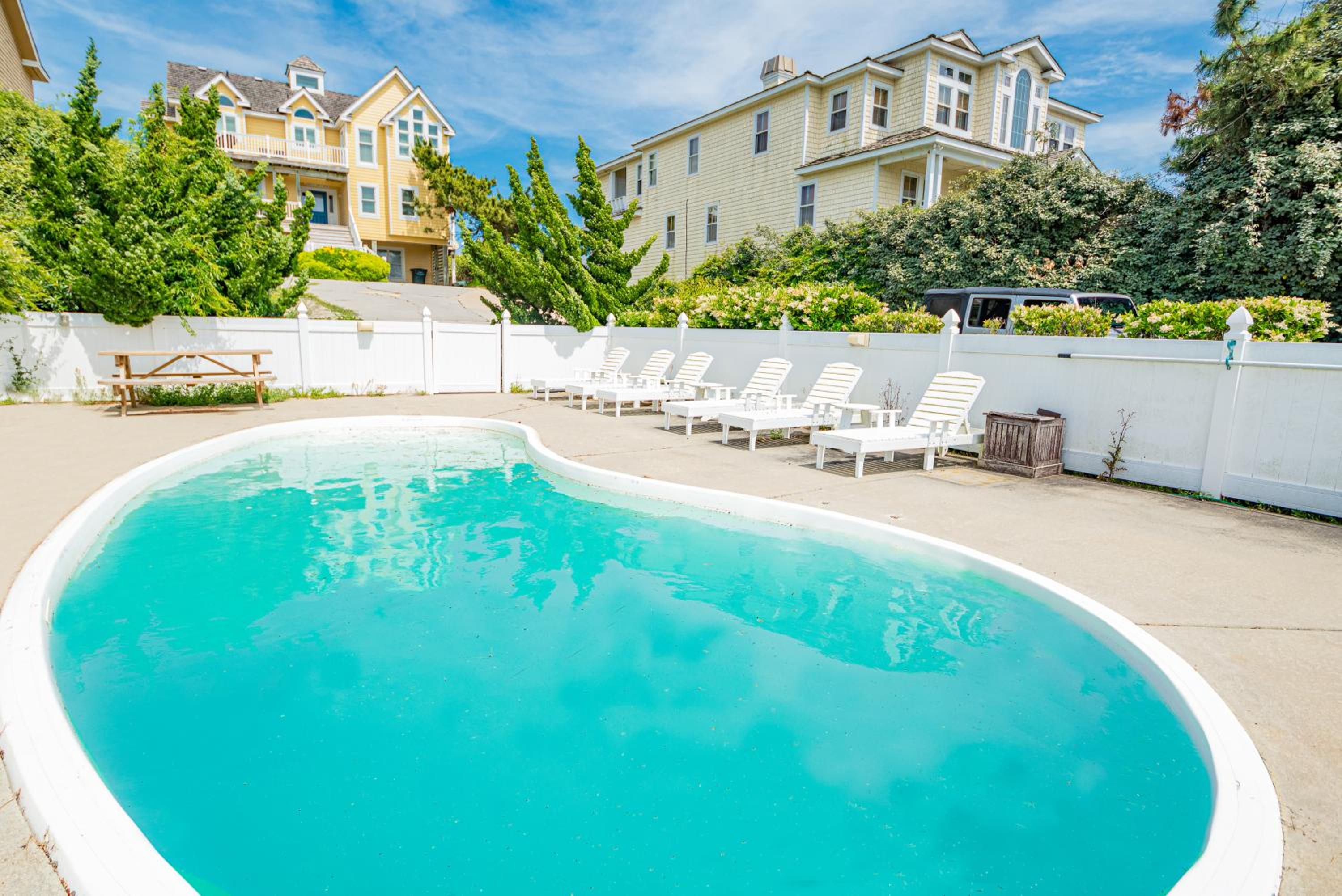 Point of View - Nags Head MP 15, Oceanfront, Ocean View, Elevator, Pool, Hot Tub, Gazebo