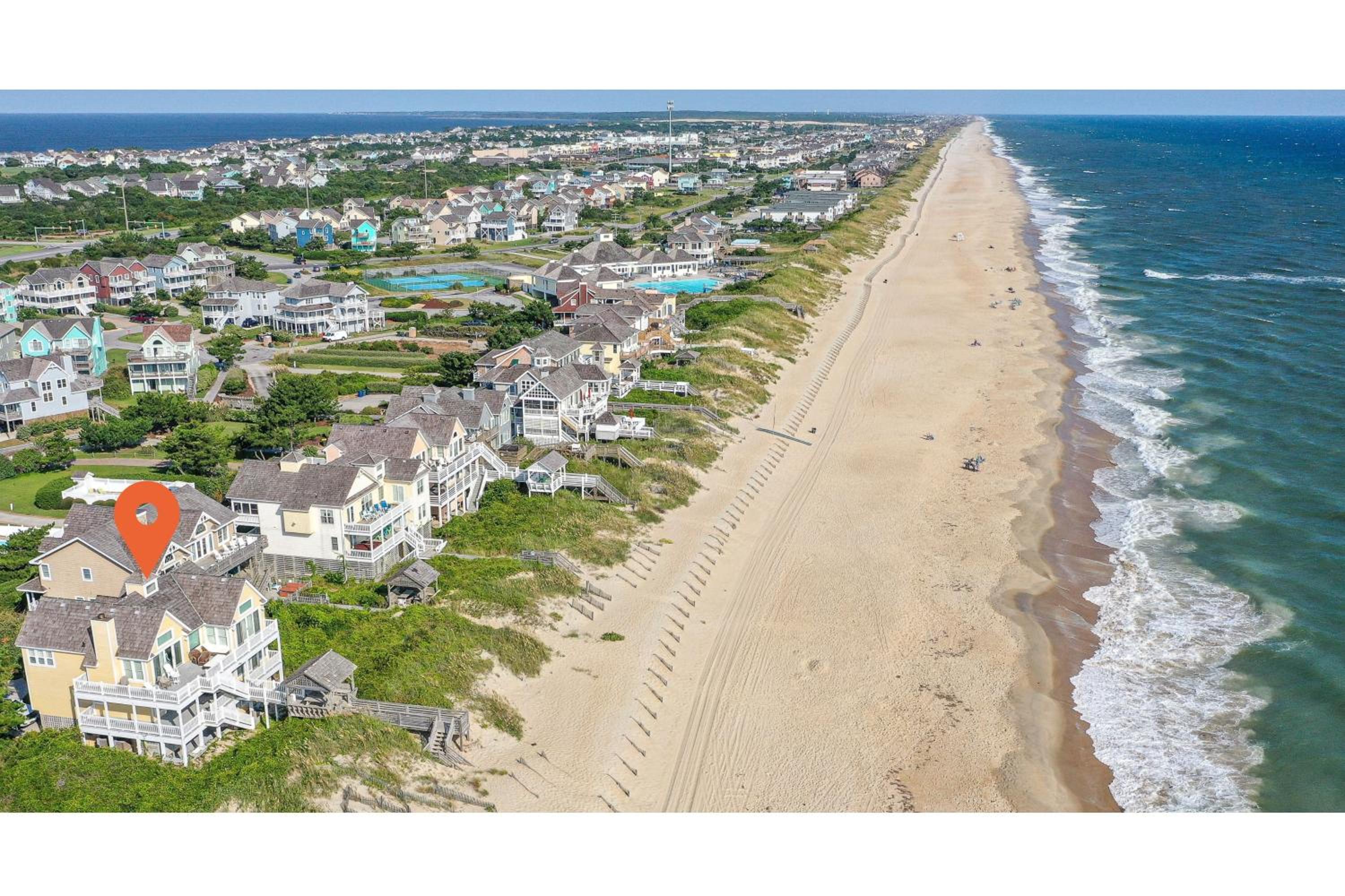 Point of View - Nags Head MP 15, Oceanfront, Ocean View, Elevator, Pool, Hot Tub, Gazebo